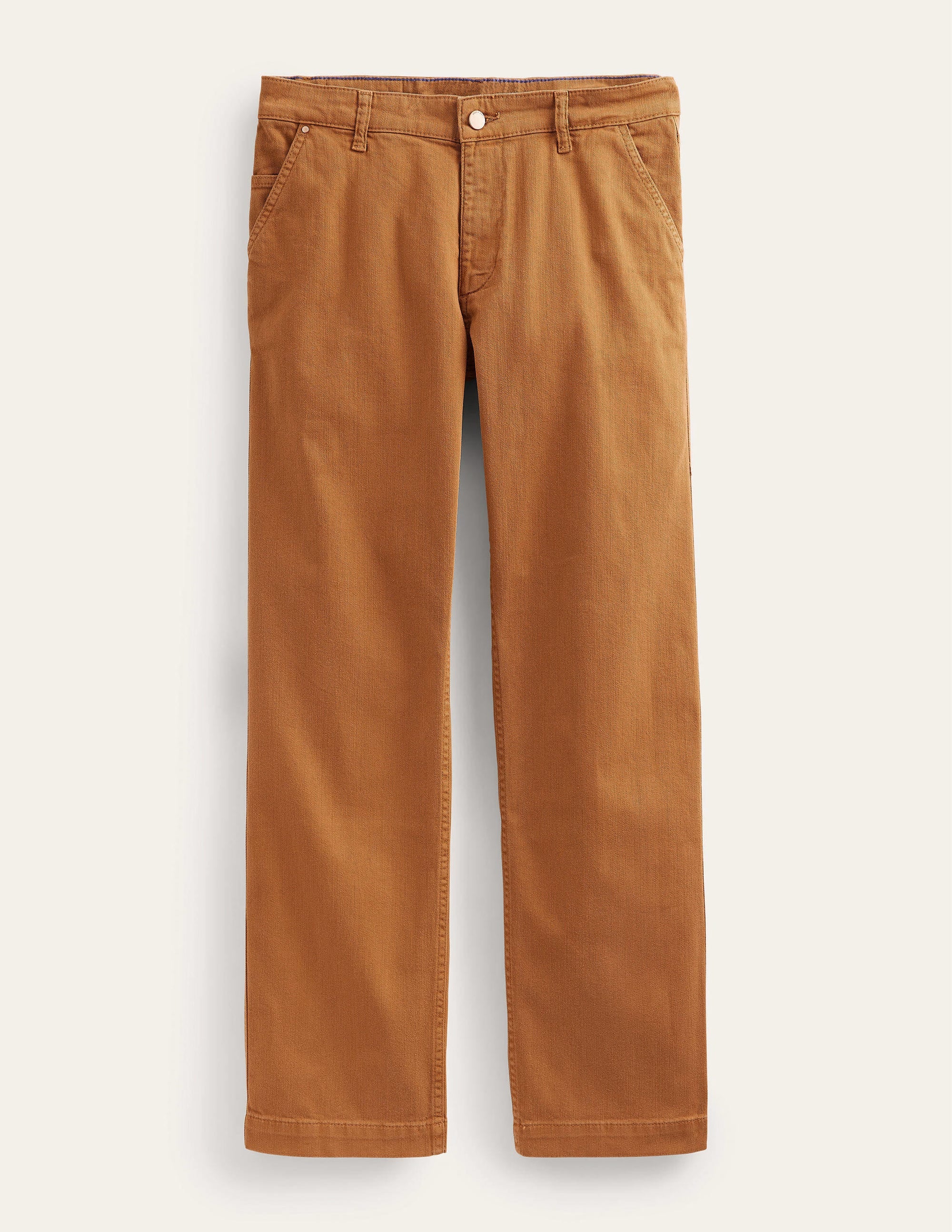 Jeans mit lockerer Passform-Teddybärbraun - Image 5