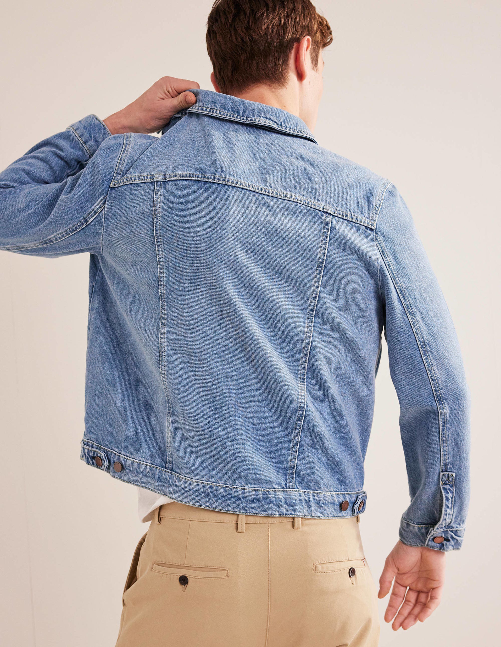 Jeansjacke-Mittlere Waschung - Image 4