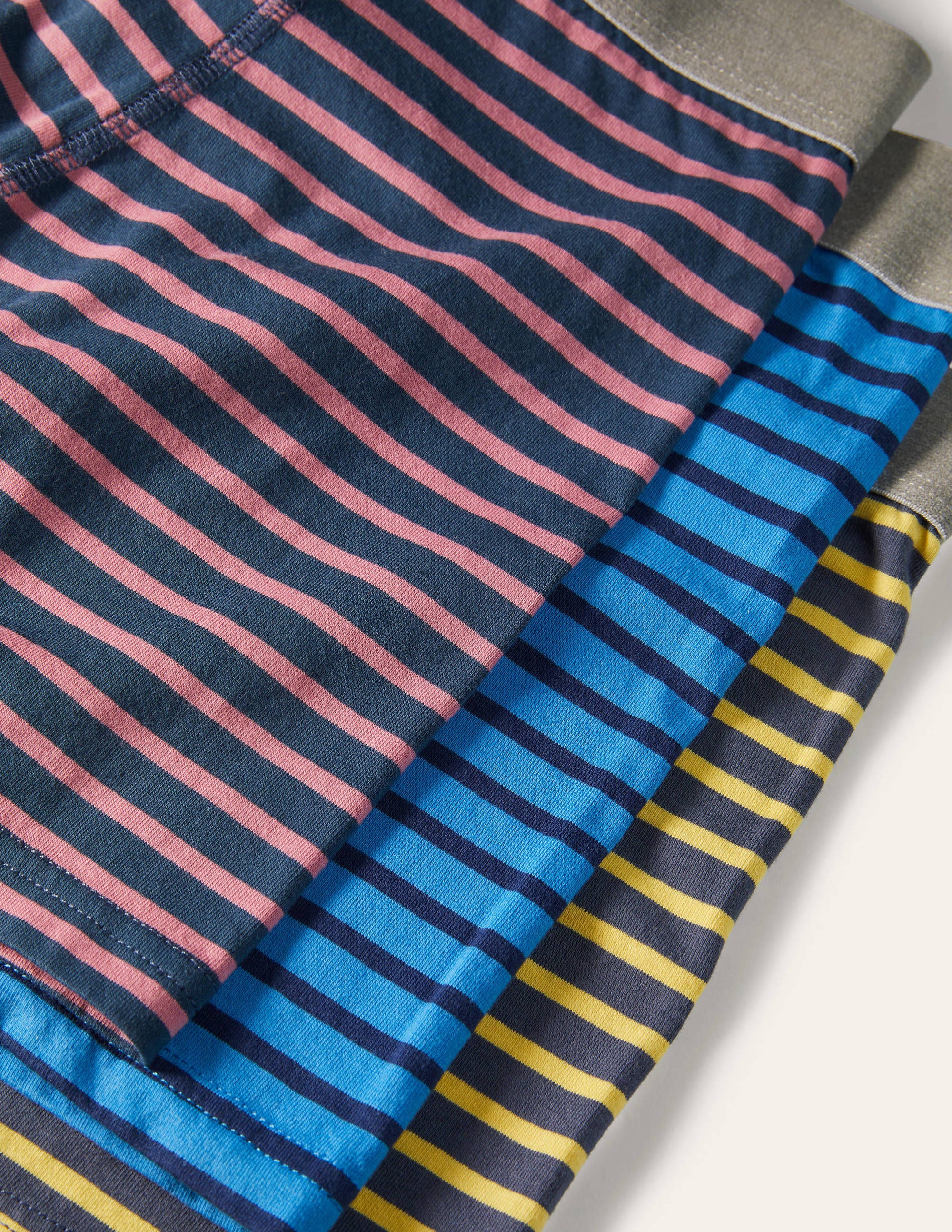 Jersey-Boxershorts im 3er-Pack-Streifen-Mix, Set