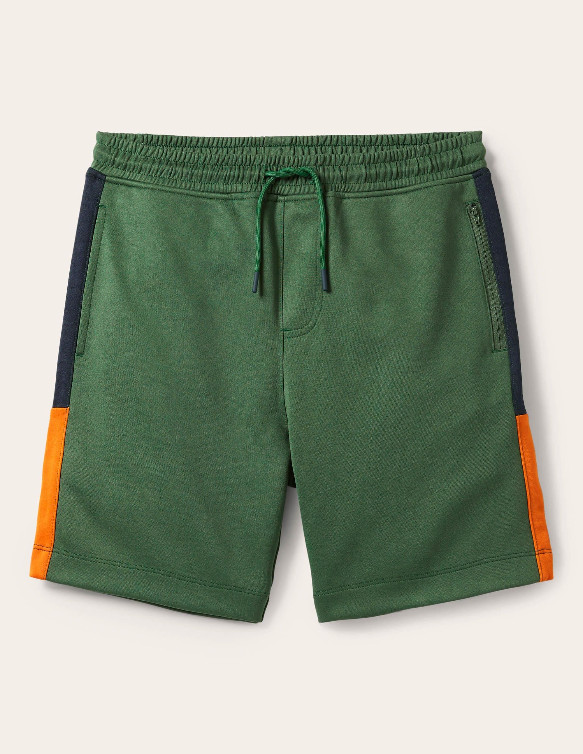 Joggingshorts-Dunkelgrün, Blockfarben - Image 6