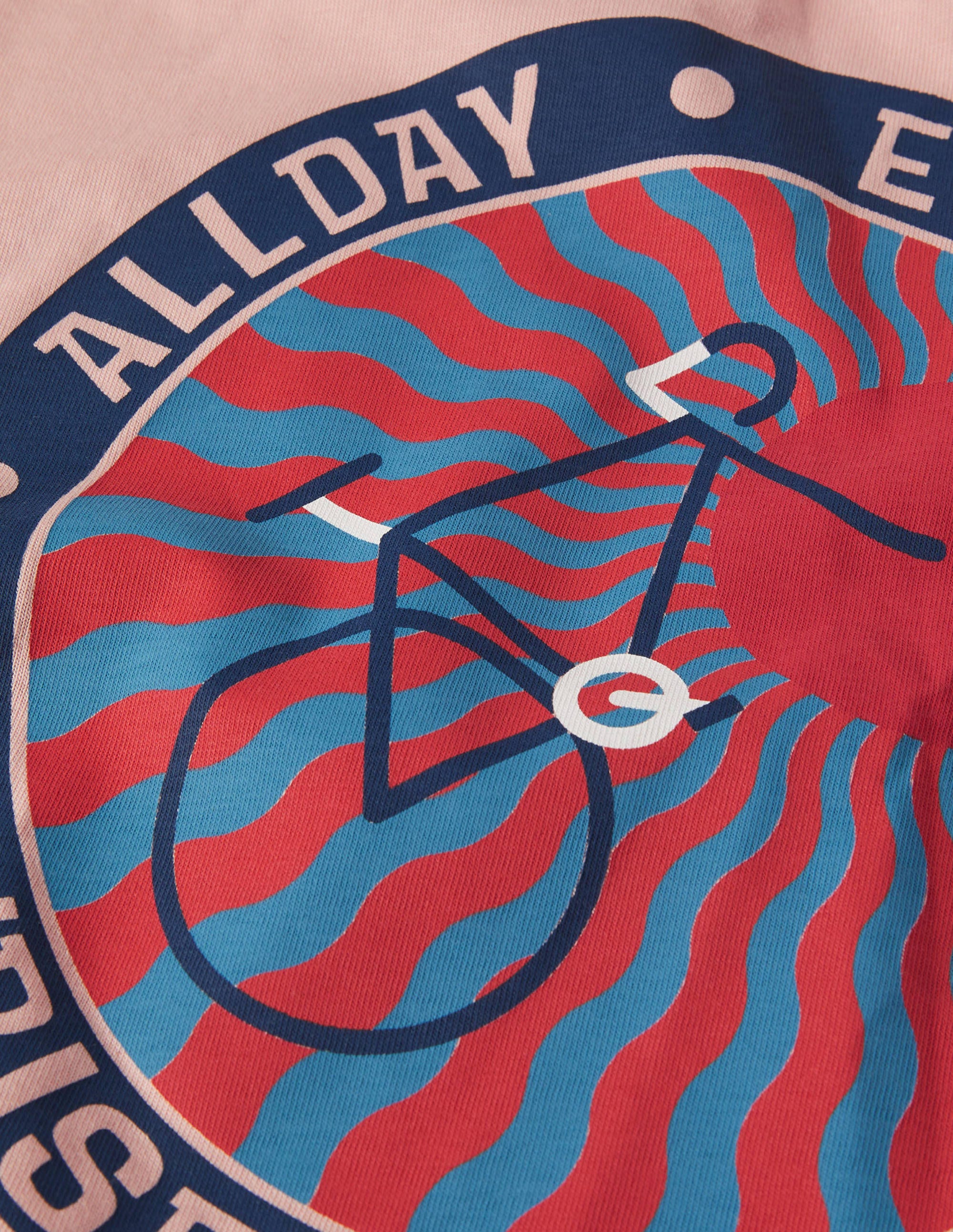 Kingston T-Shirt-Delfinrosa, Fahrrad - Image 5