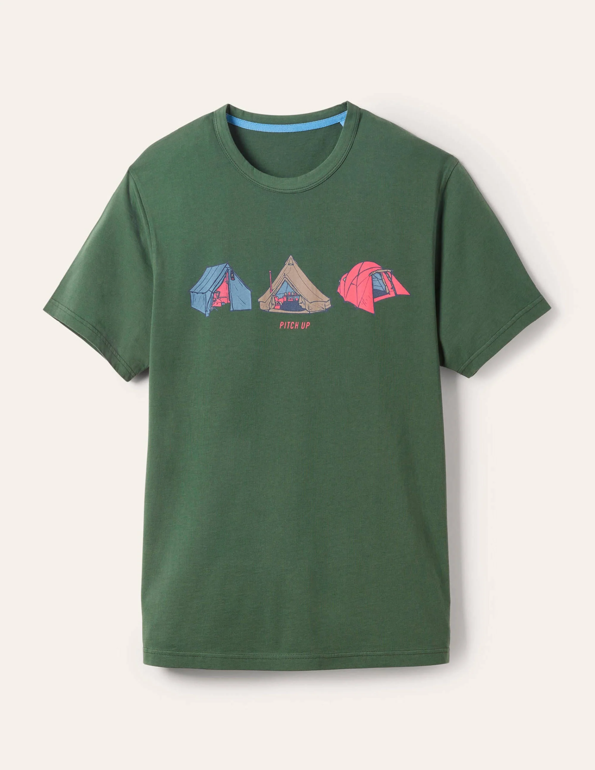 Kingston T-Shirt-Flaschengrün, Camping - Image 6