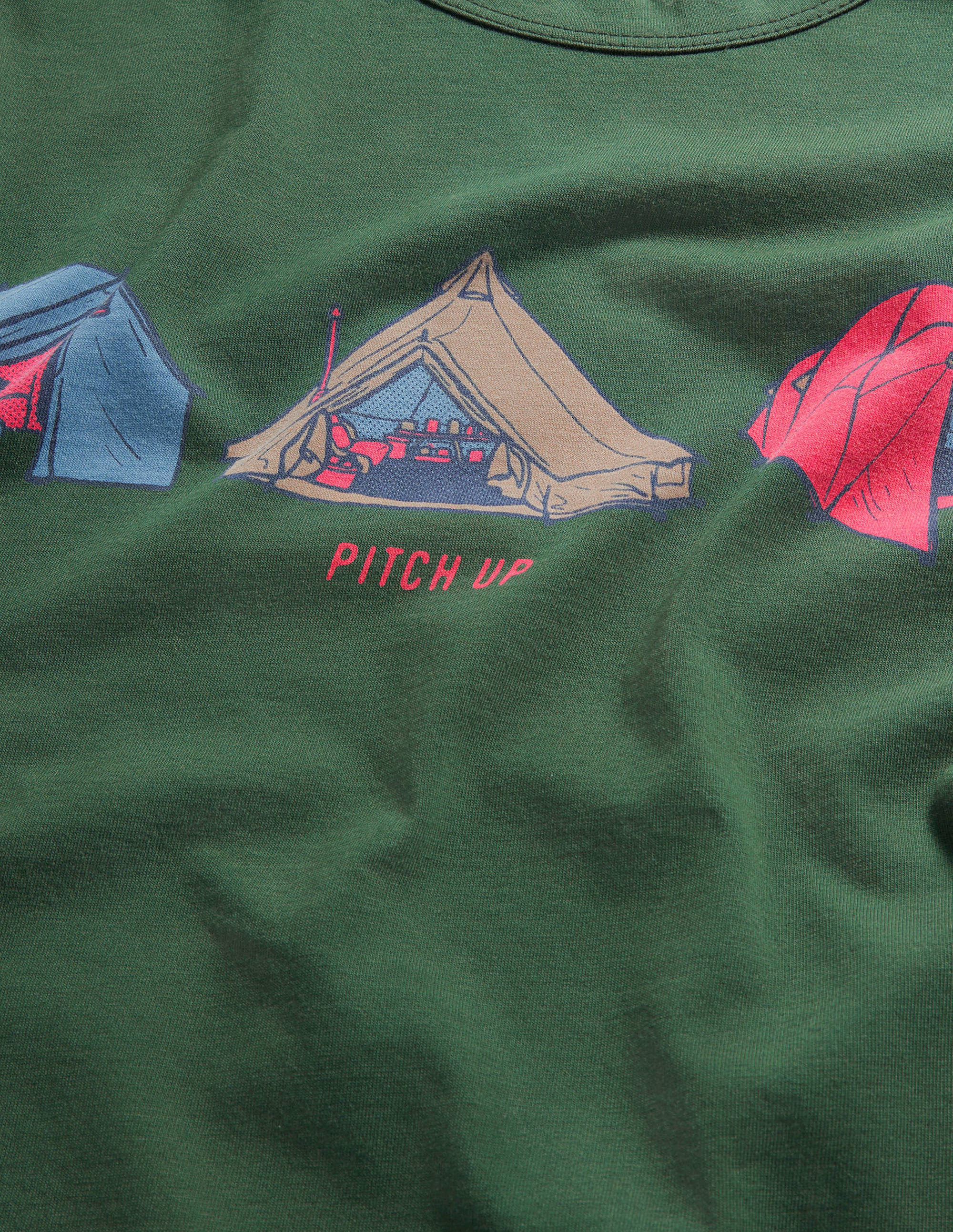 Kingston T-Shirt-Flaschengrün, Camping - Image 7