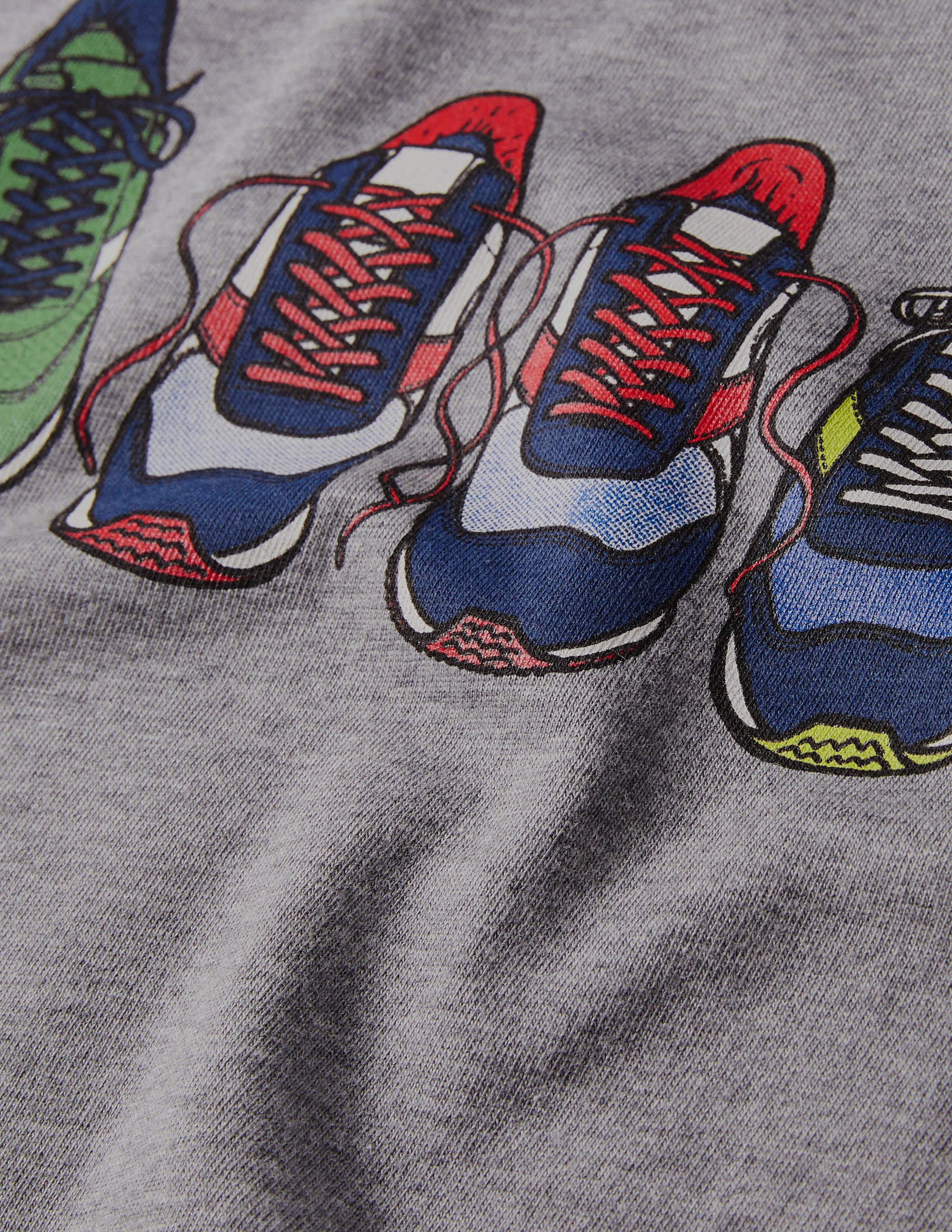 Kingston T-Shirt-Grau Meliert, Walsh Turnschuhe - Image 6
