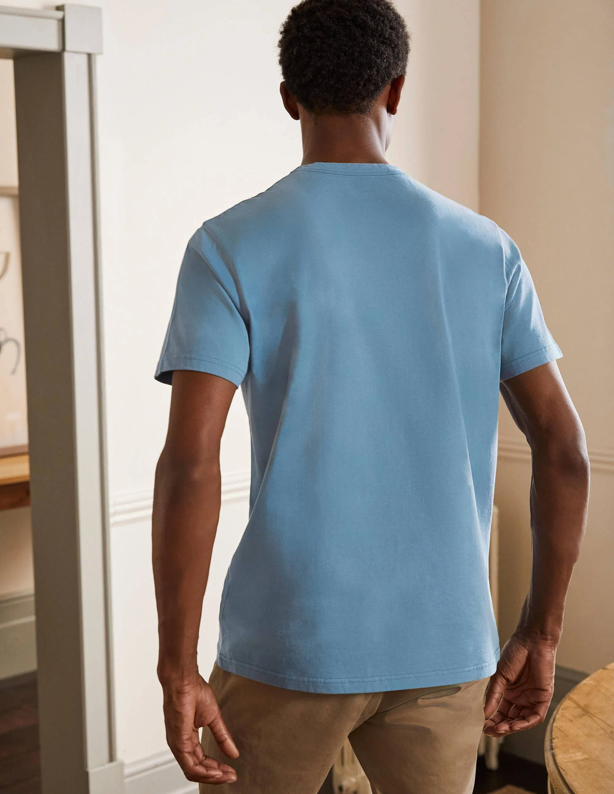 Kingston T-Shirt-Mittelblau, Golf - Image 3