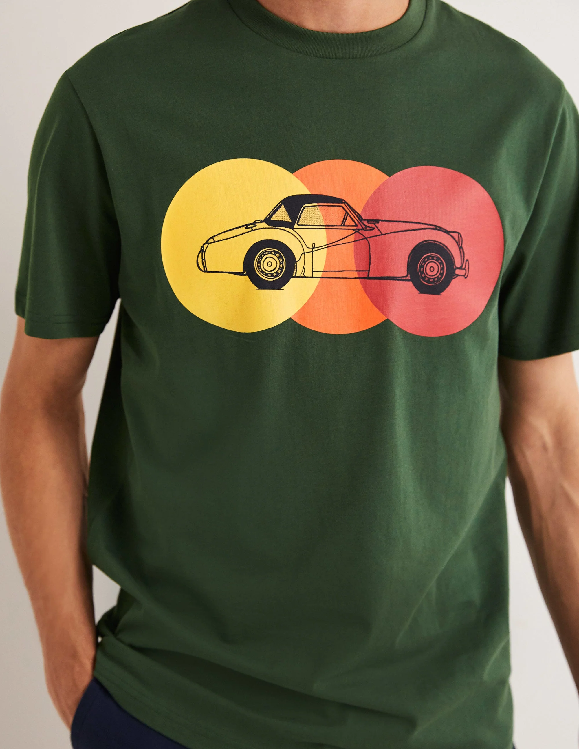 Kingston T-Shirt-Parkgrün, Auto - Image 2