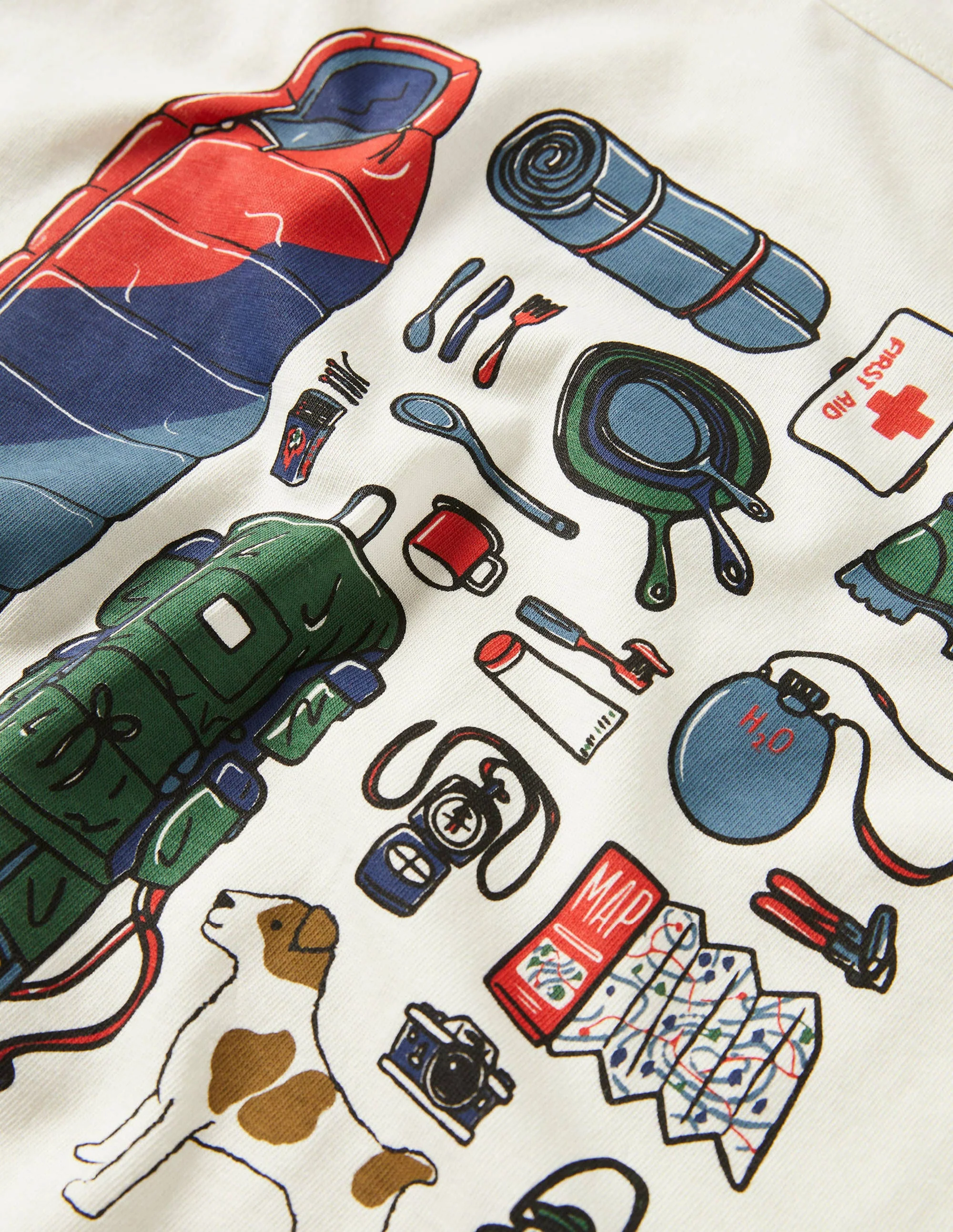Kingston T-Shirt-Weiß, Campingausflug - Image 5
