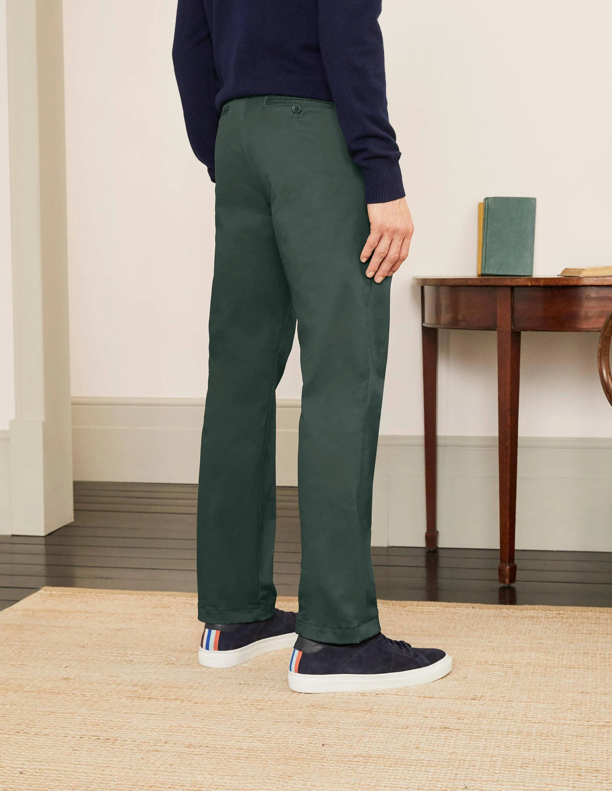 Klassische Chinos mit geradem Bein-Richmond-Grün - Image 3