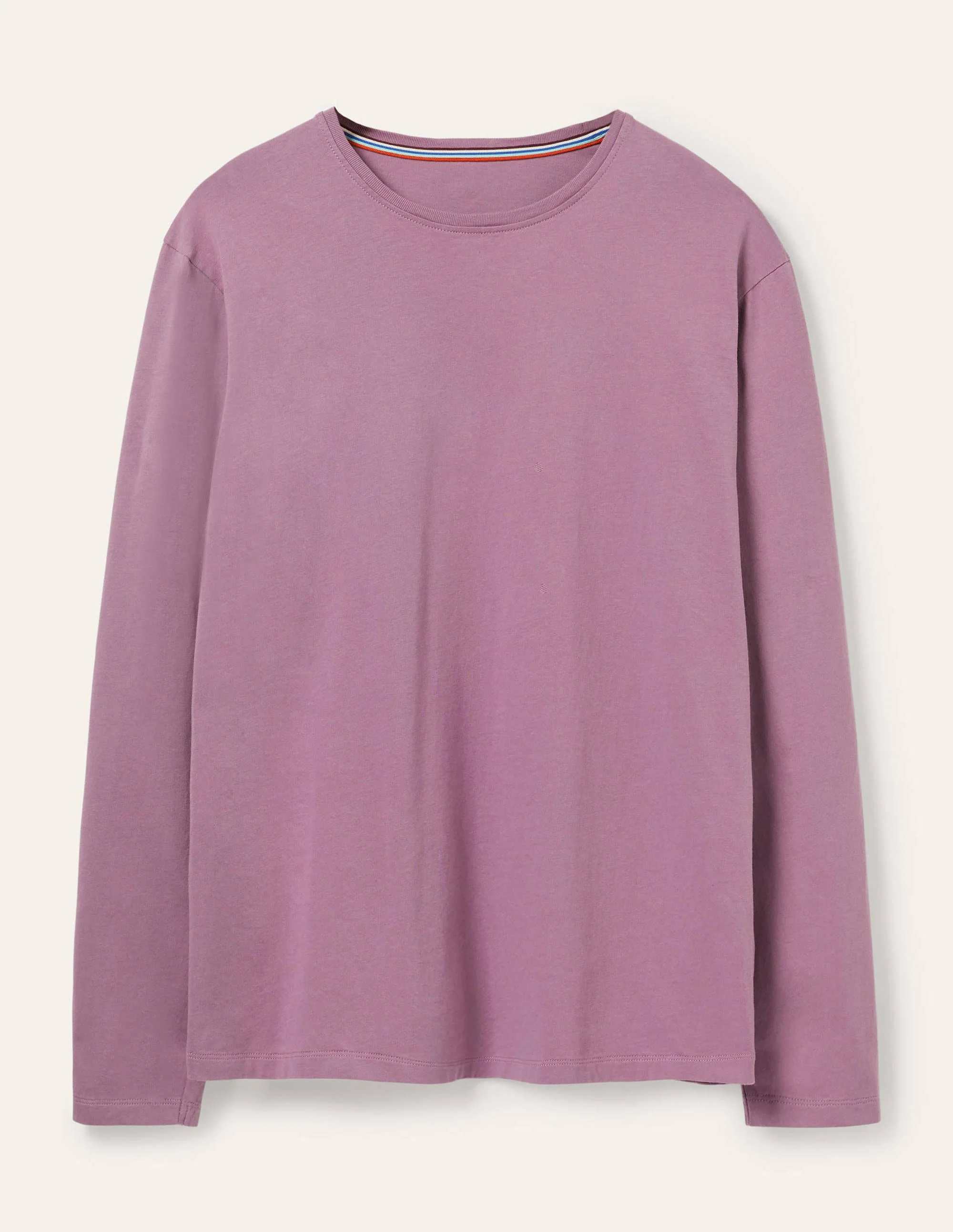 Klassisches Oberteil mit langen Ärmeln-Dunkles Mauve - Image 5