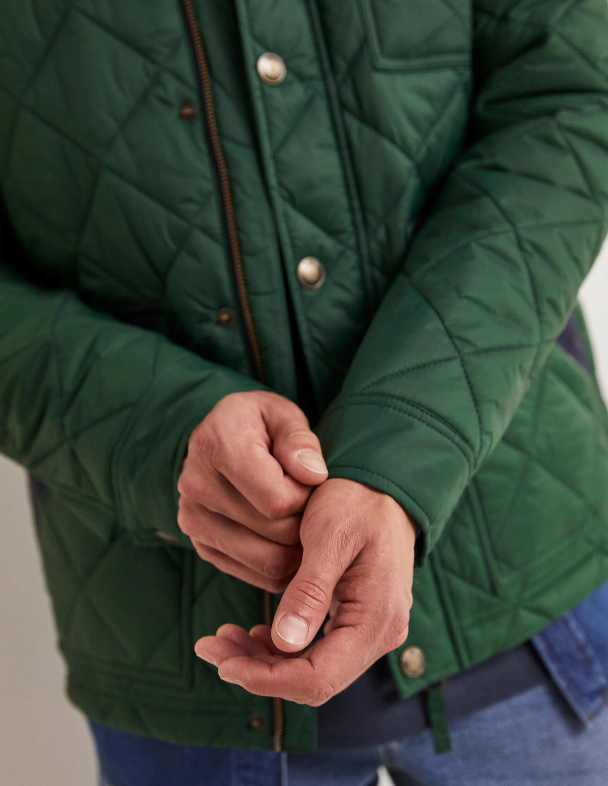 Kurze Steppjacke-Alligatorgrün - Image 7
