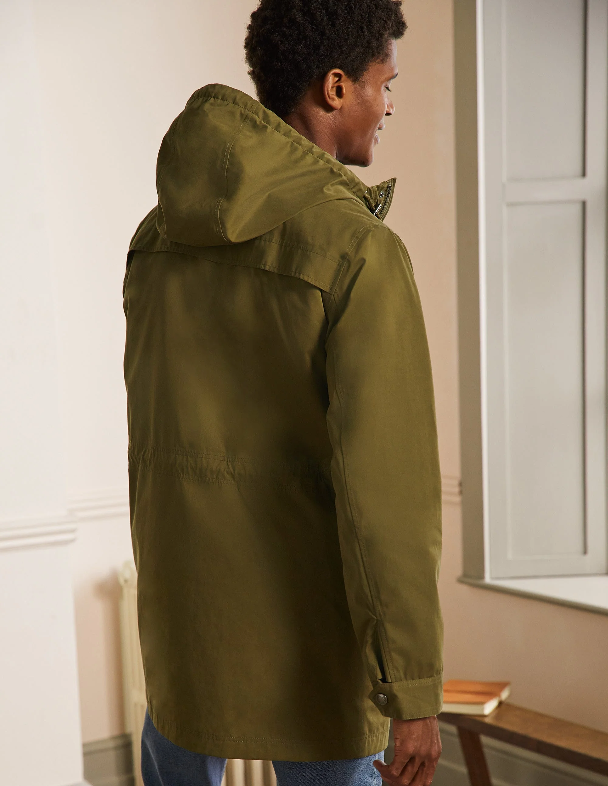 Langer 3-in-1-Parka-Khaki - Image 3