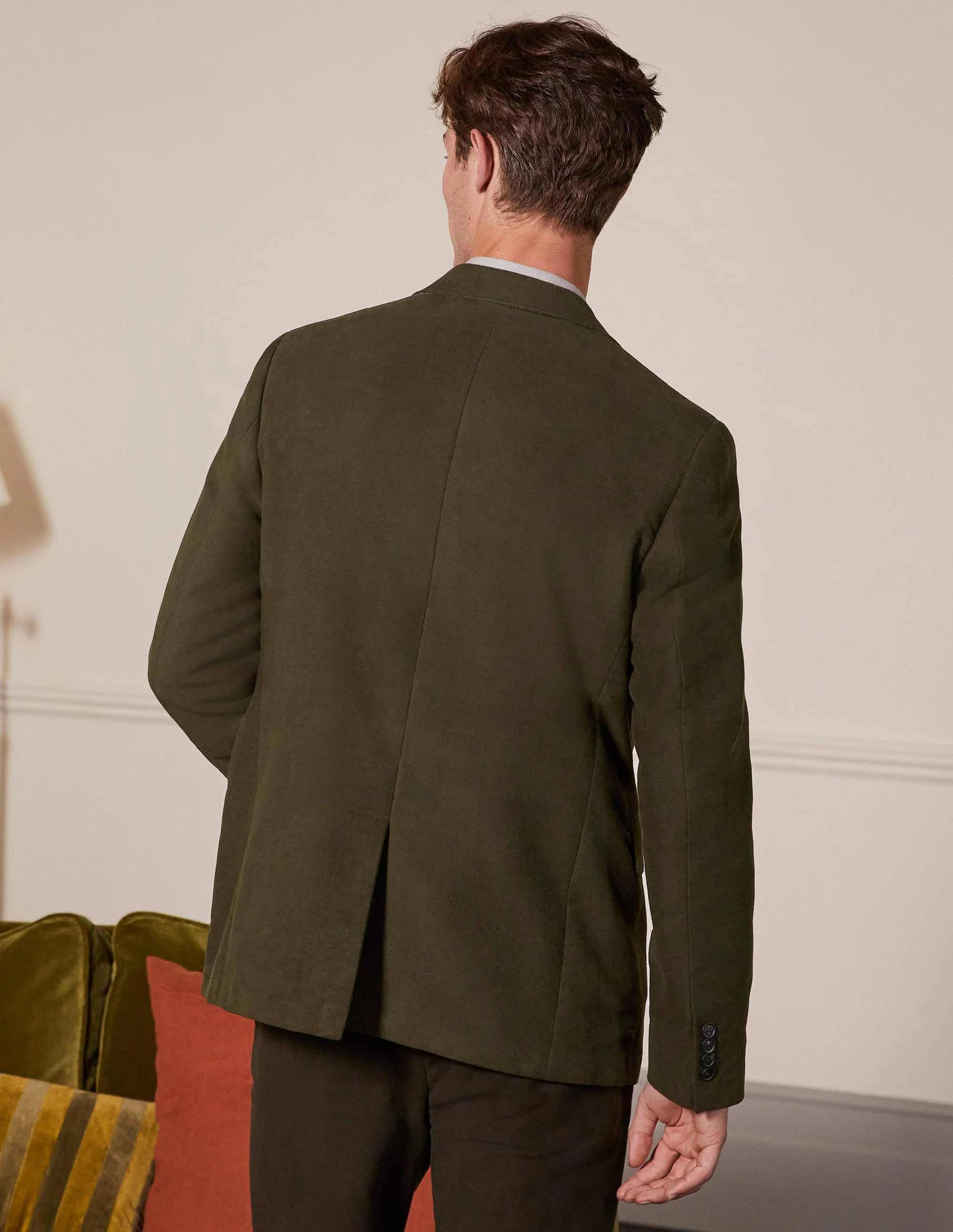 Lothbury Moleskin-Blazer-Olivgrün - Image 3