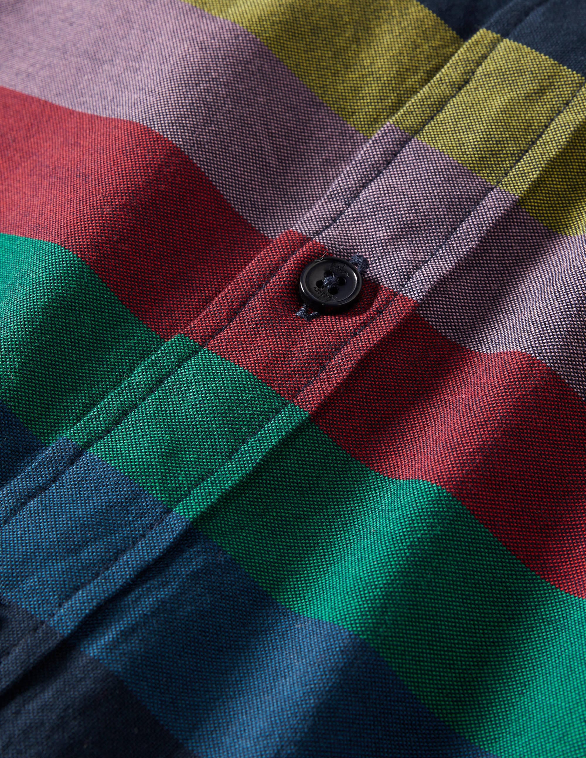 Oxford-Hemd-Navy, Regenbogen - Image 5