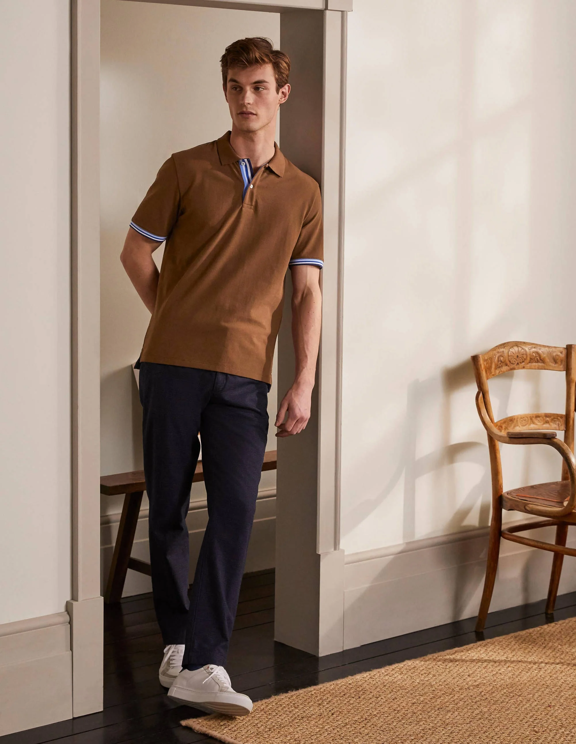 Piqué-Poloshirt-Kakaobraun - Image 2