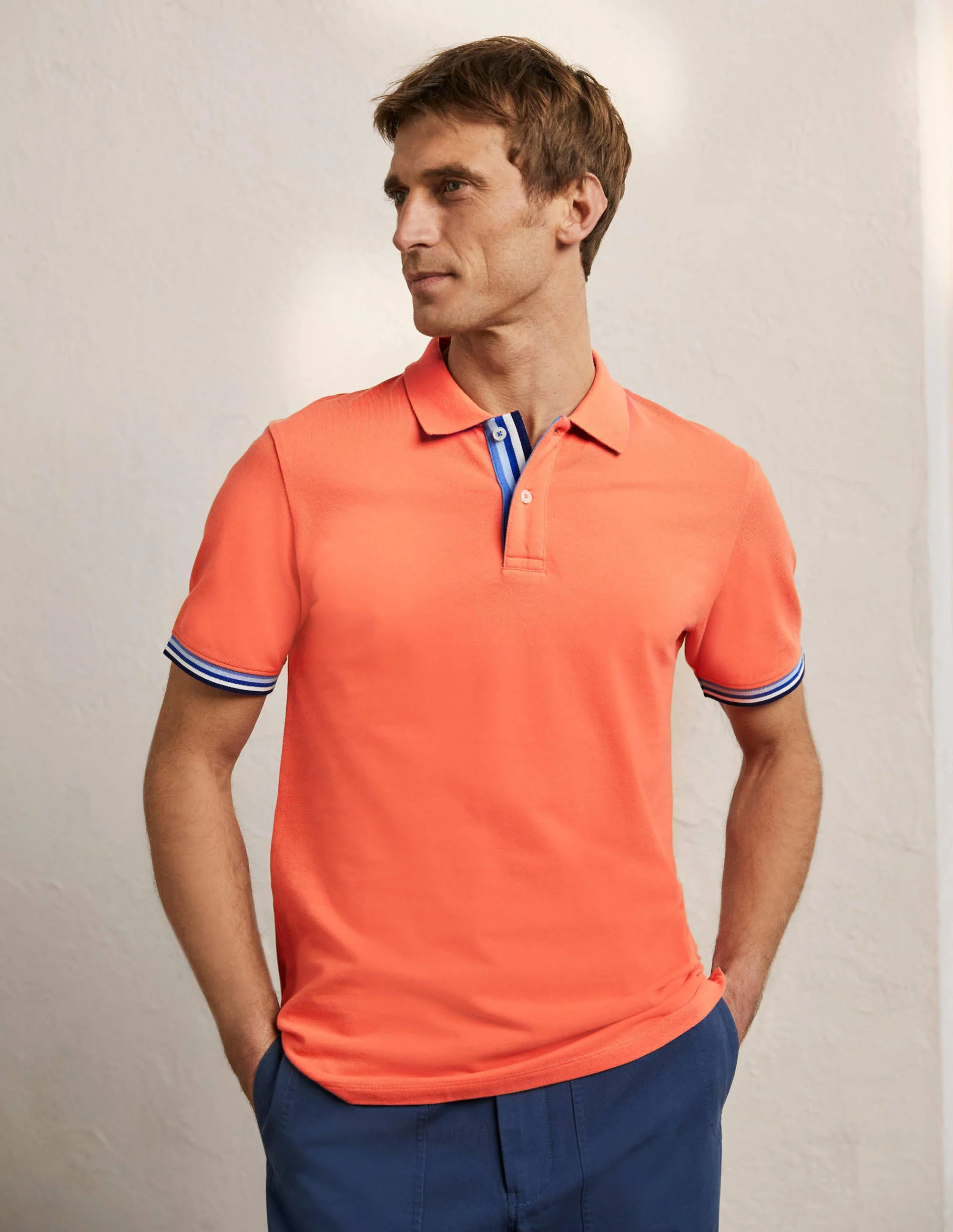Piqué-Poloshirt-Khaki - Image 4