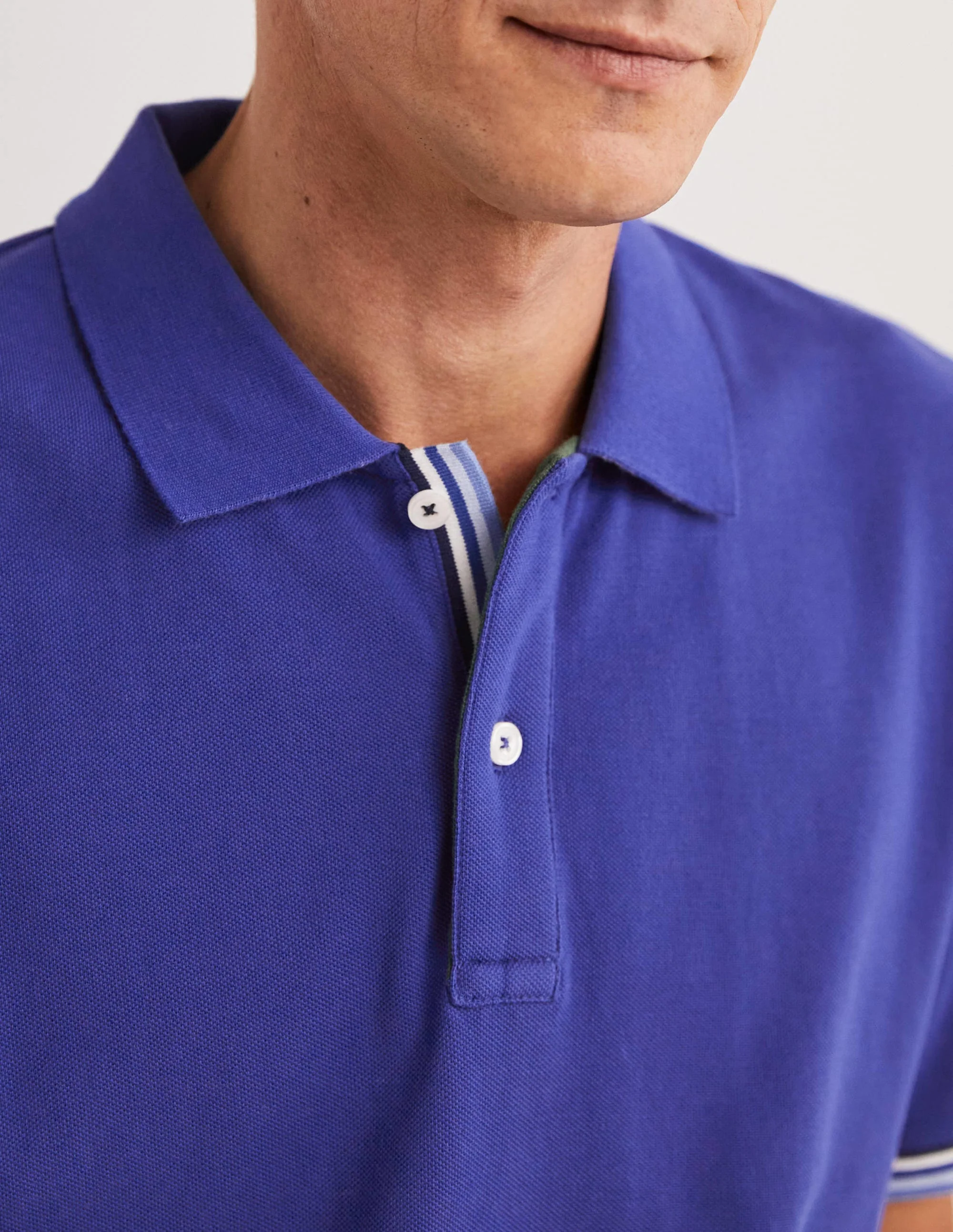 Piqué-Poloshirt-Königsblau - Image 2