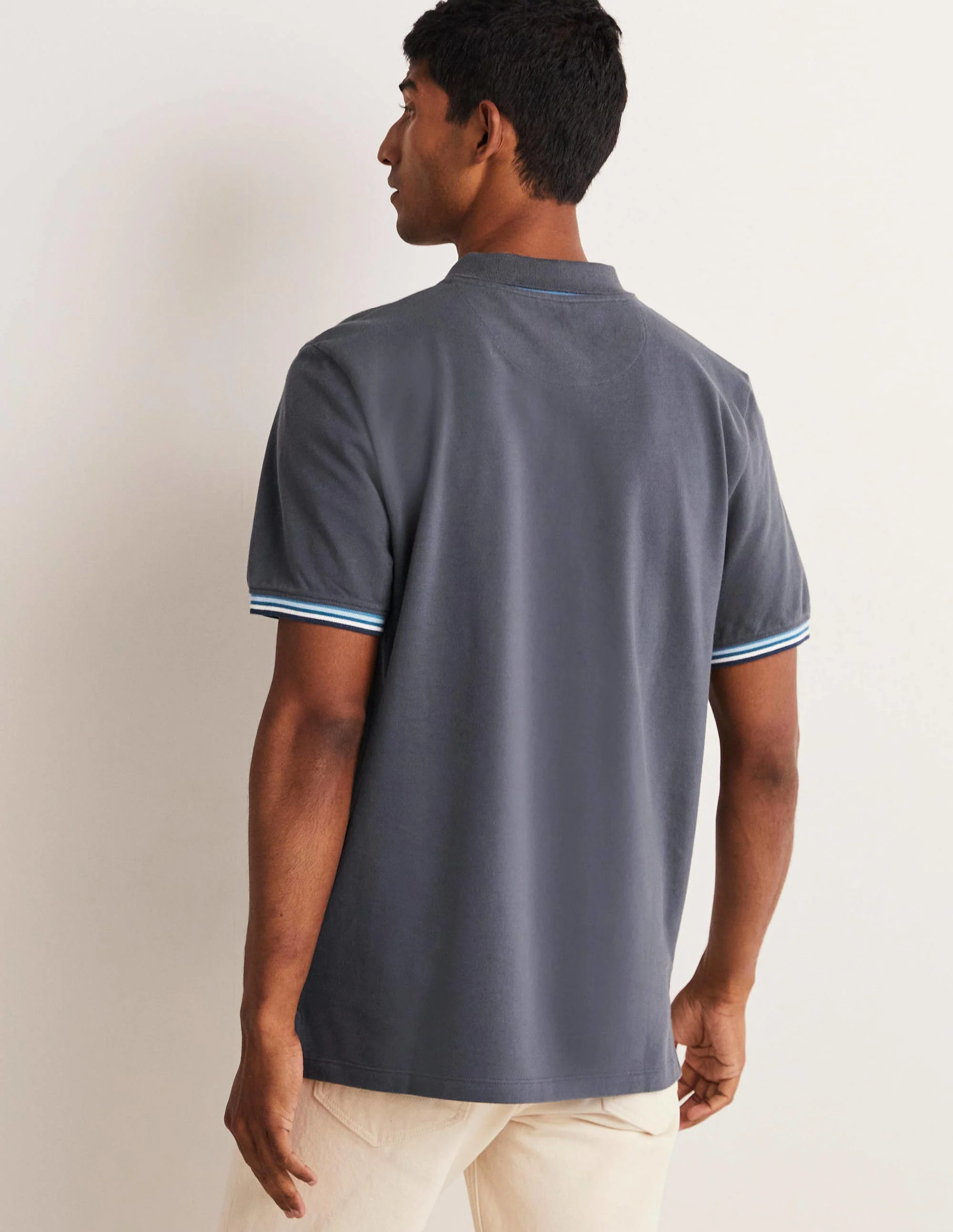 Piqué-Poloshirt-London Grey - Image 3