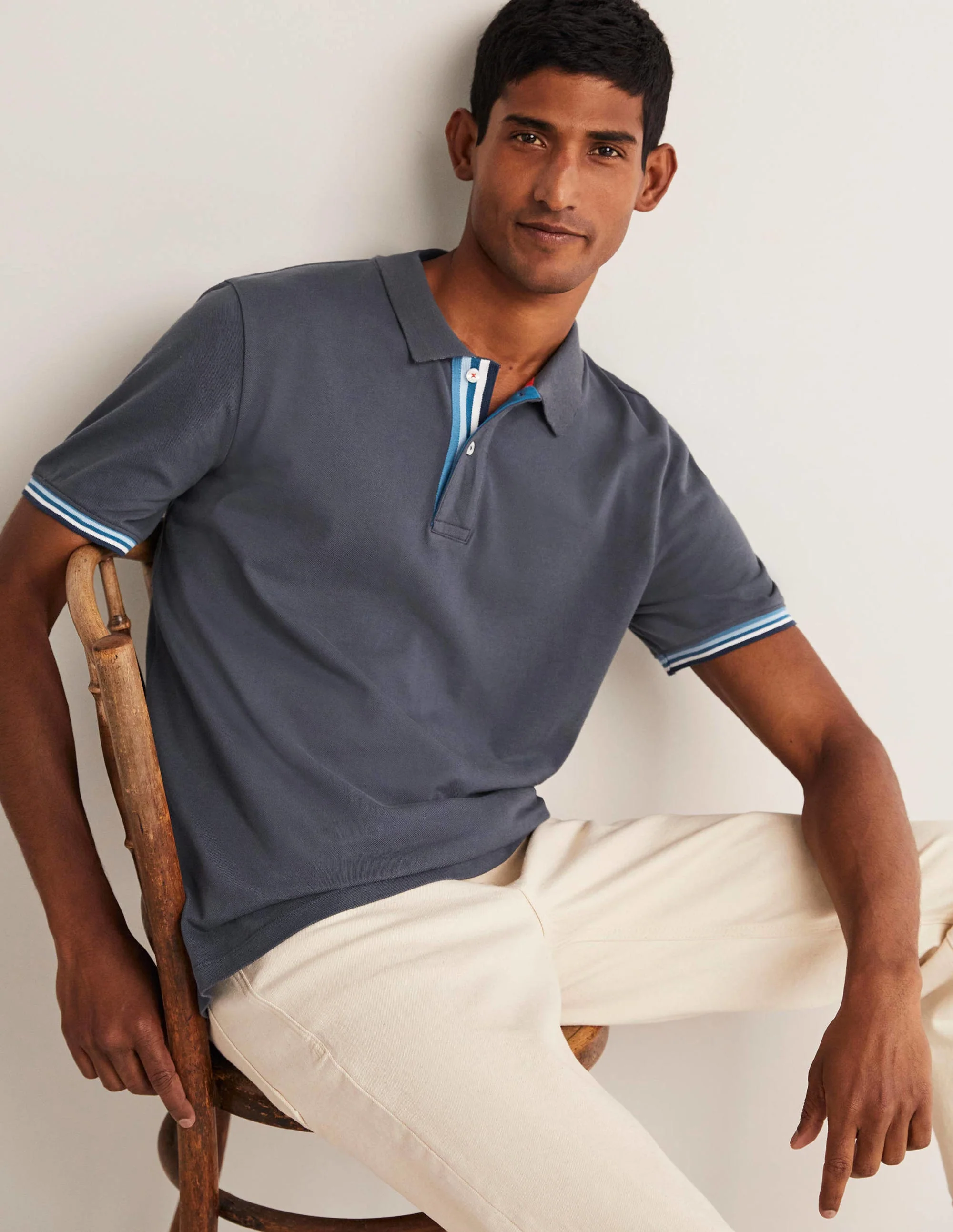 Piqué-Poloshirt-London Grey - Image 4
