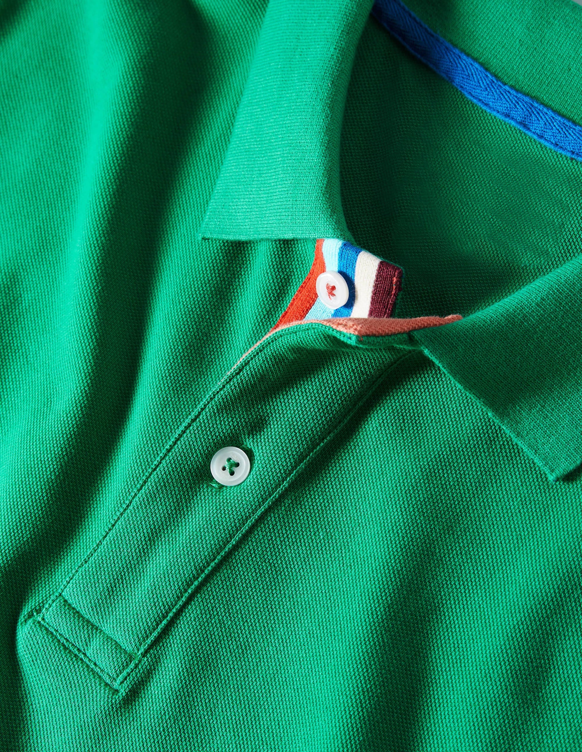 Piqué-Poloshirt-Paprikagrün - Image 5
