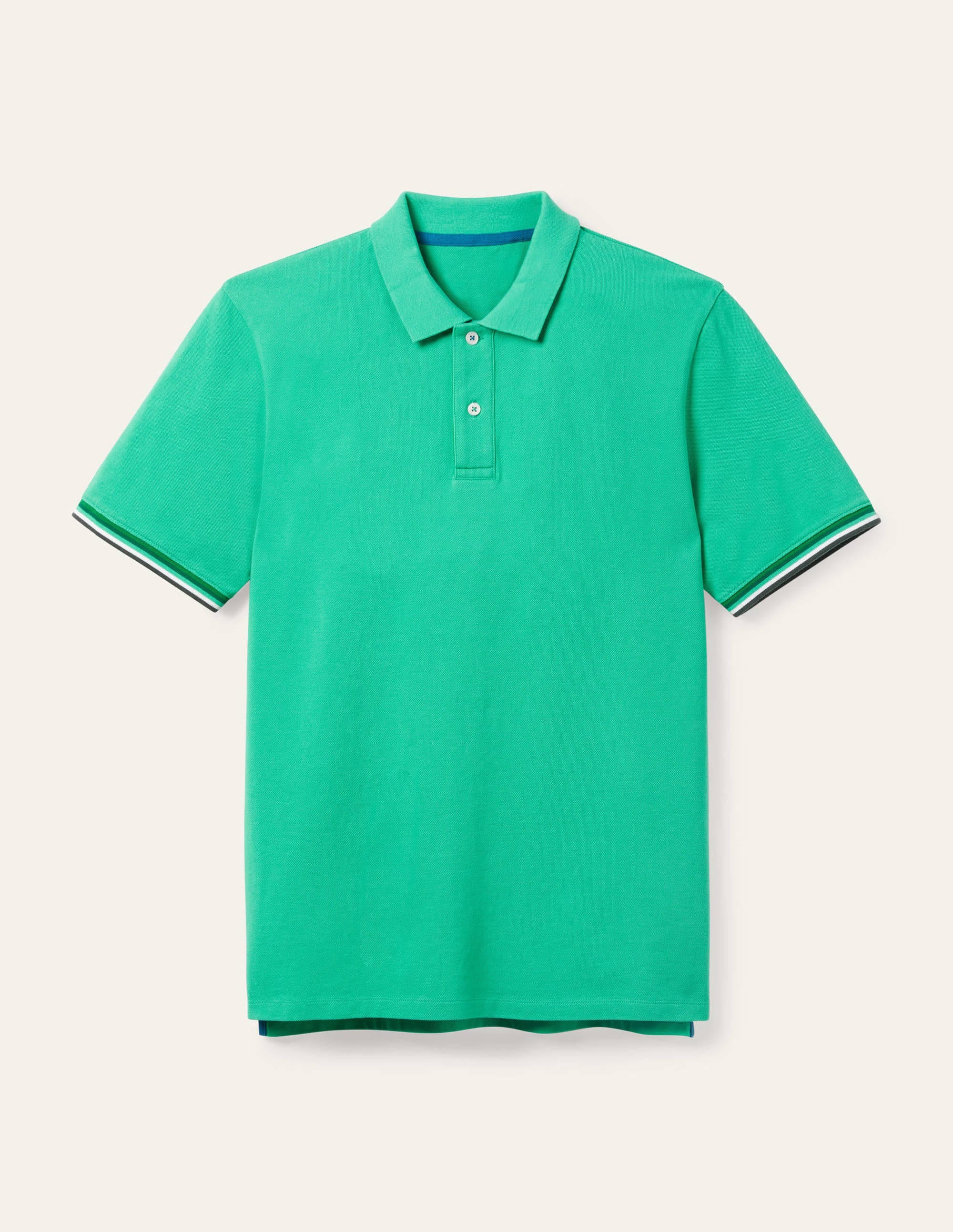 Piqué-Poloshirt-Tropisches Grün - Image 5