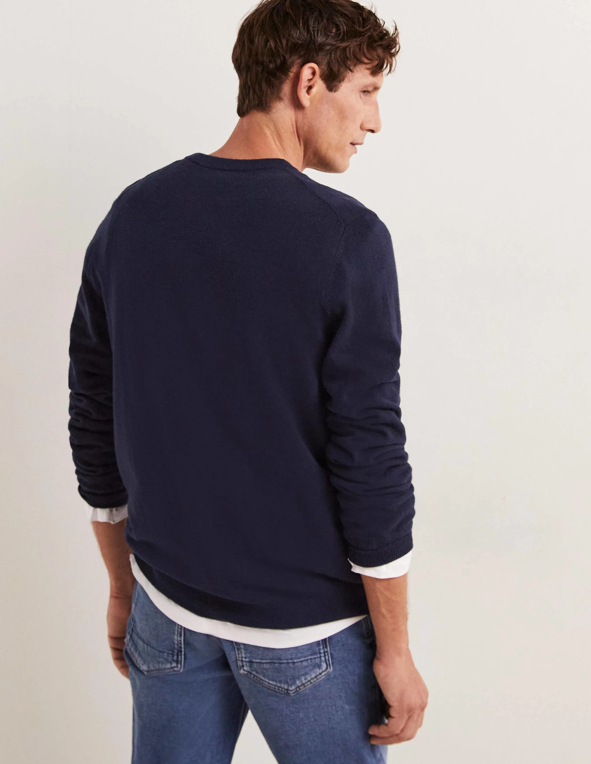 Pullover aus Lammwolle mit Rundhalsausschnitt-Regenbogen, Whippet - Image 7