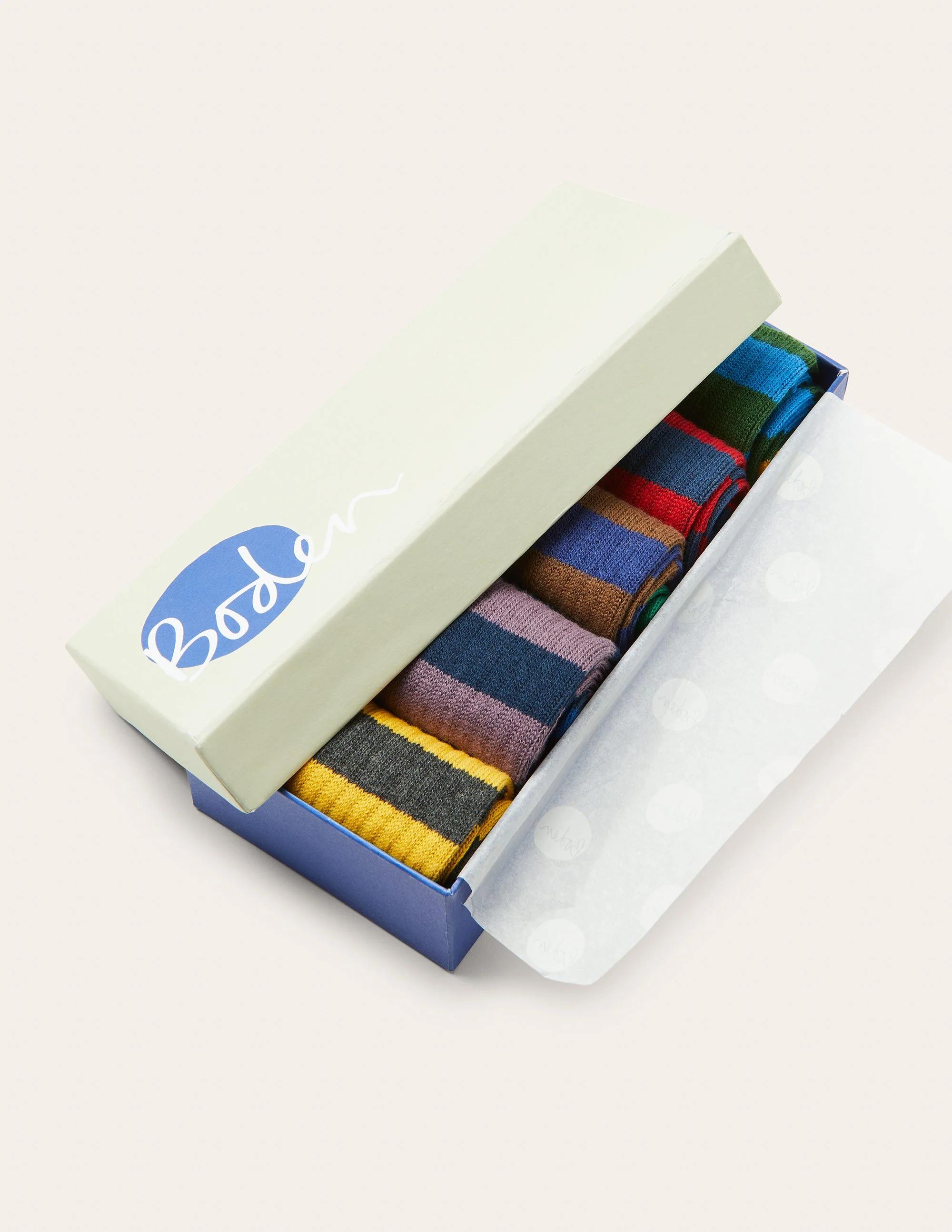Rippensocken im 5er-Pack-Streifen-Mix, Set - Image 2