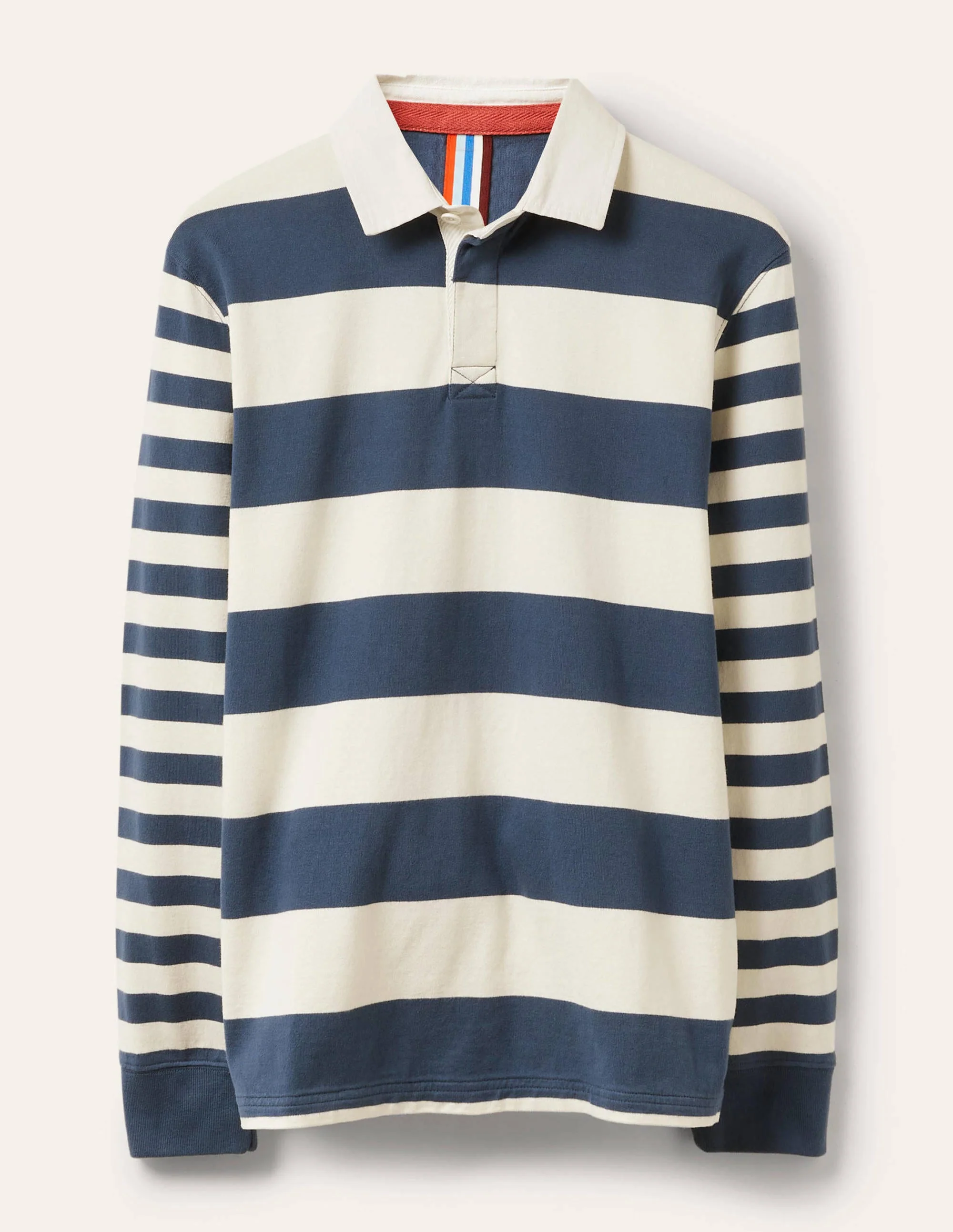 Rugbyshirt-Blaugrau/Ecru - Image 6