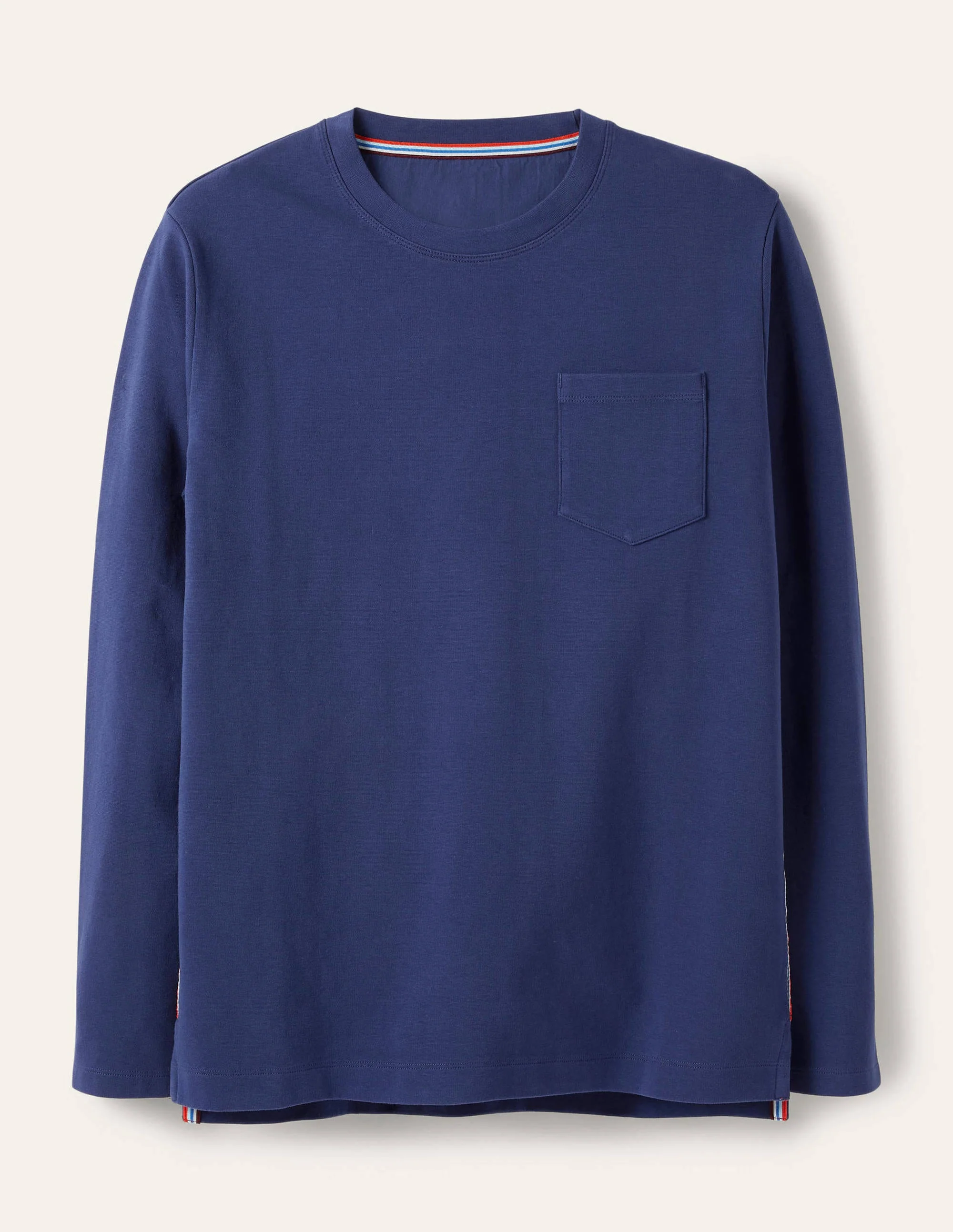 Rye Doubleface-Pullover mit Rundhalsausschnitt-Weltraumblau - Image 7