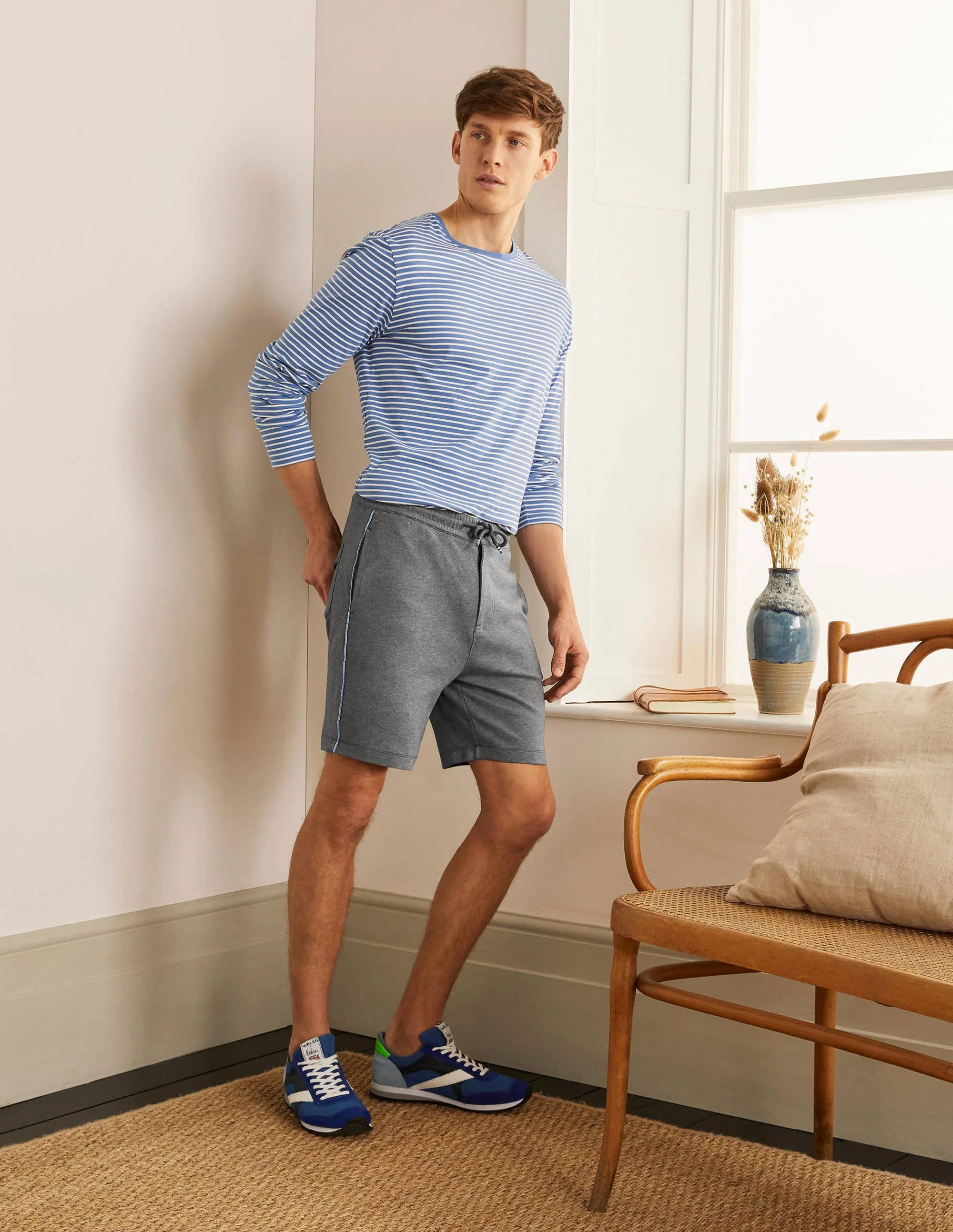Rye Joggingshorts-Anthrazit Meliert - Image 2