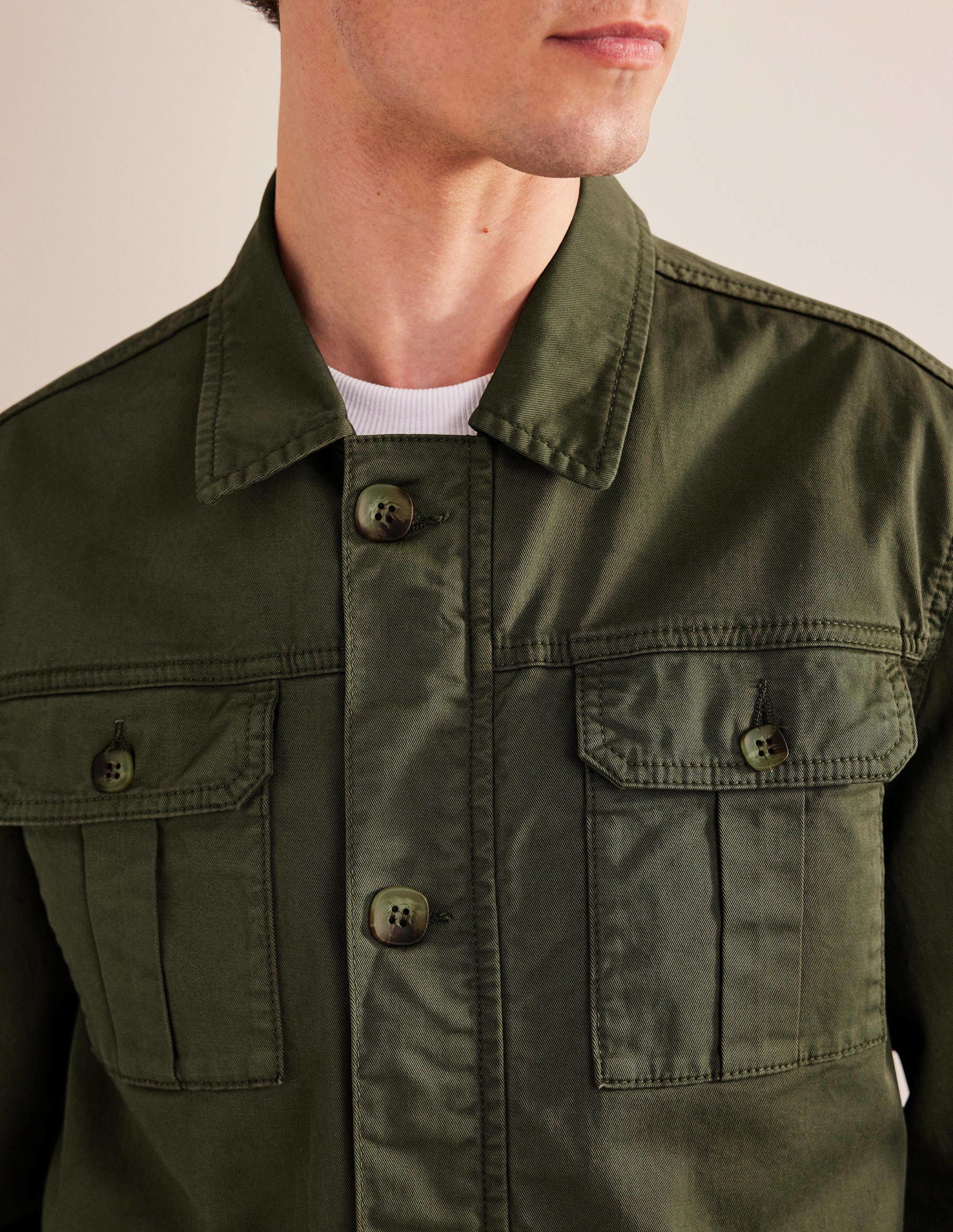 Safarijacke-Alligatorgrün - Image 2