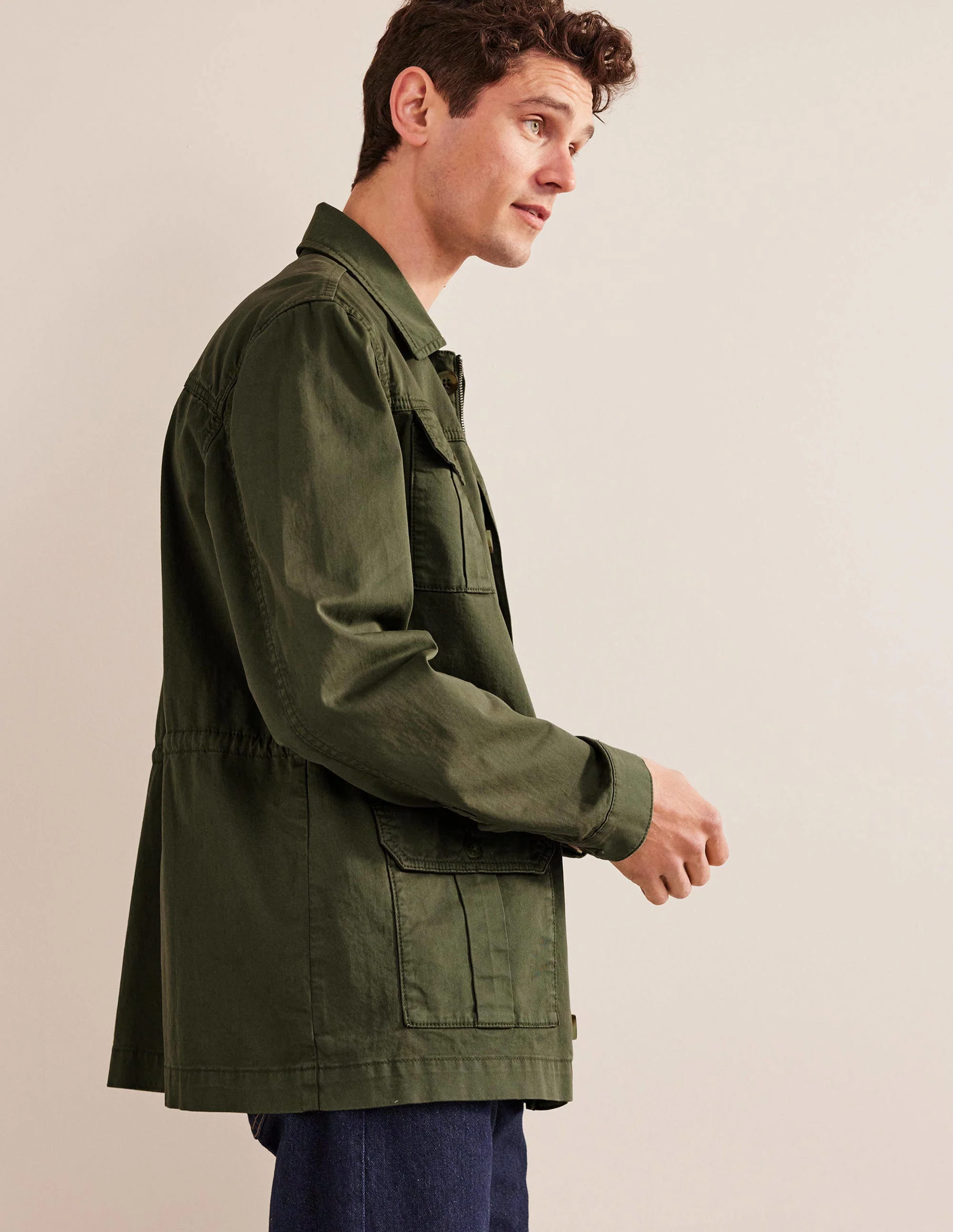 Safarijacke-Alligatorgrün - Image 4