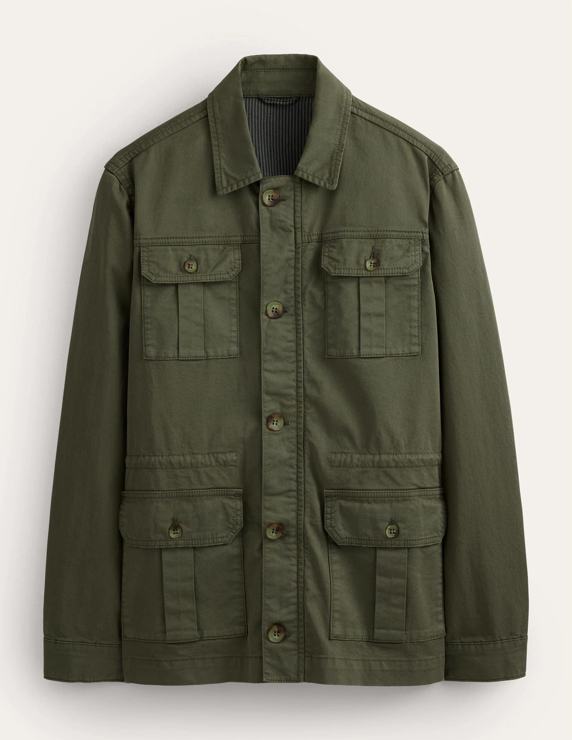 Safarijacke-Alligatorgrün - Image 5
