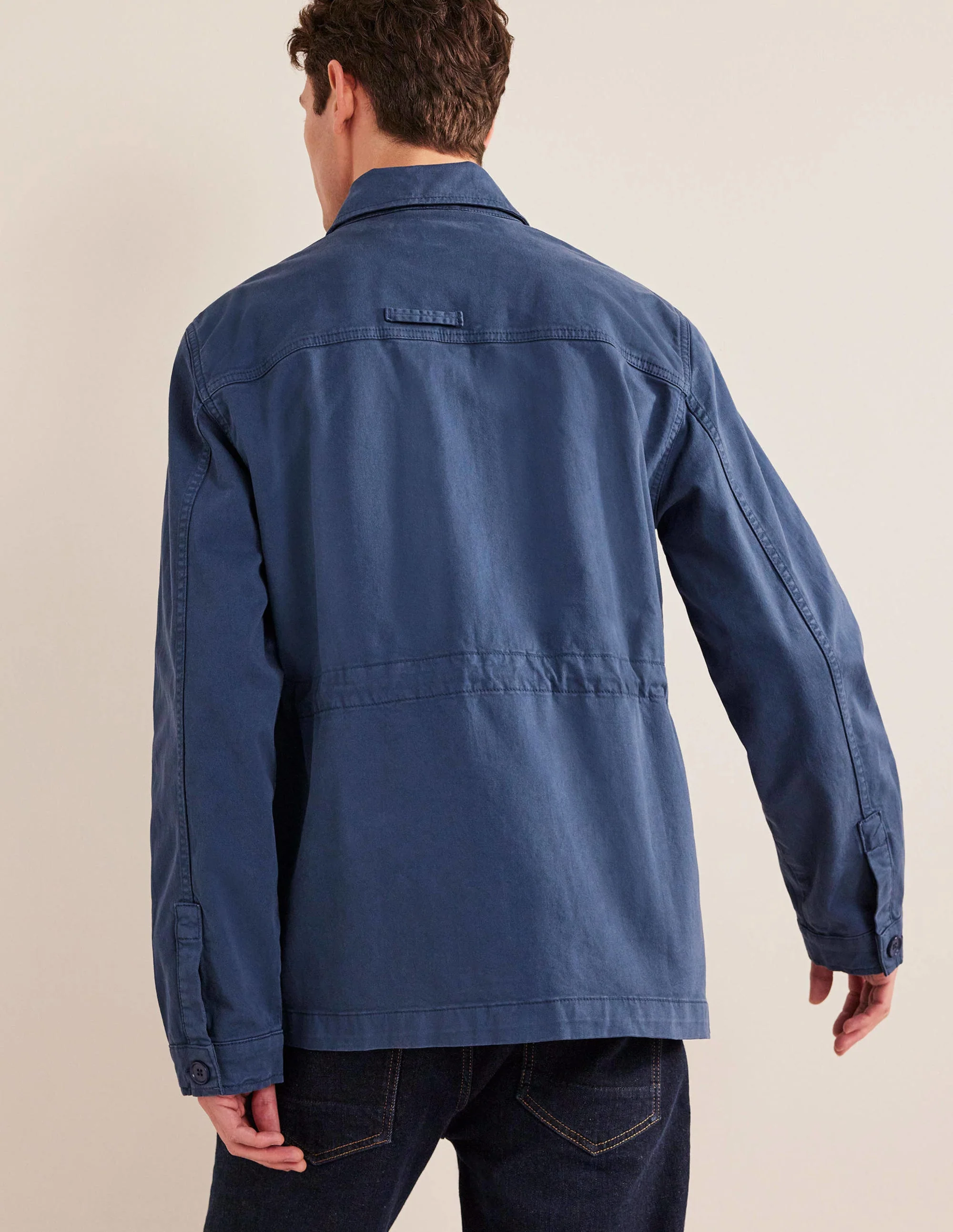Safarijacke-Navy, Vorgewaschen - Image 2