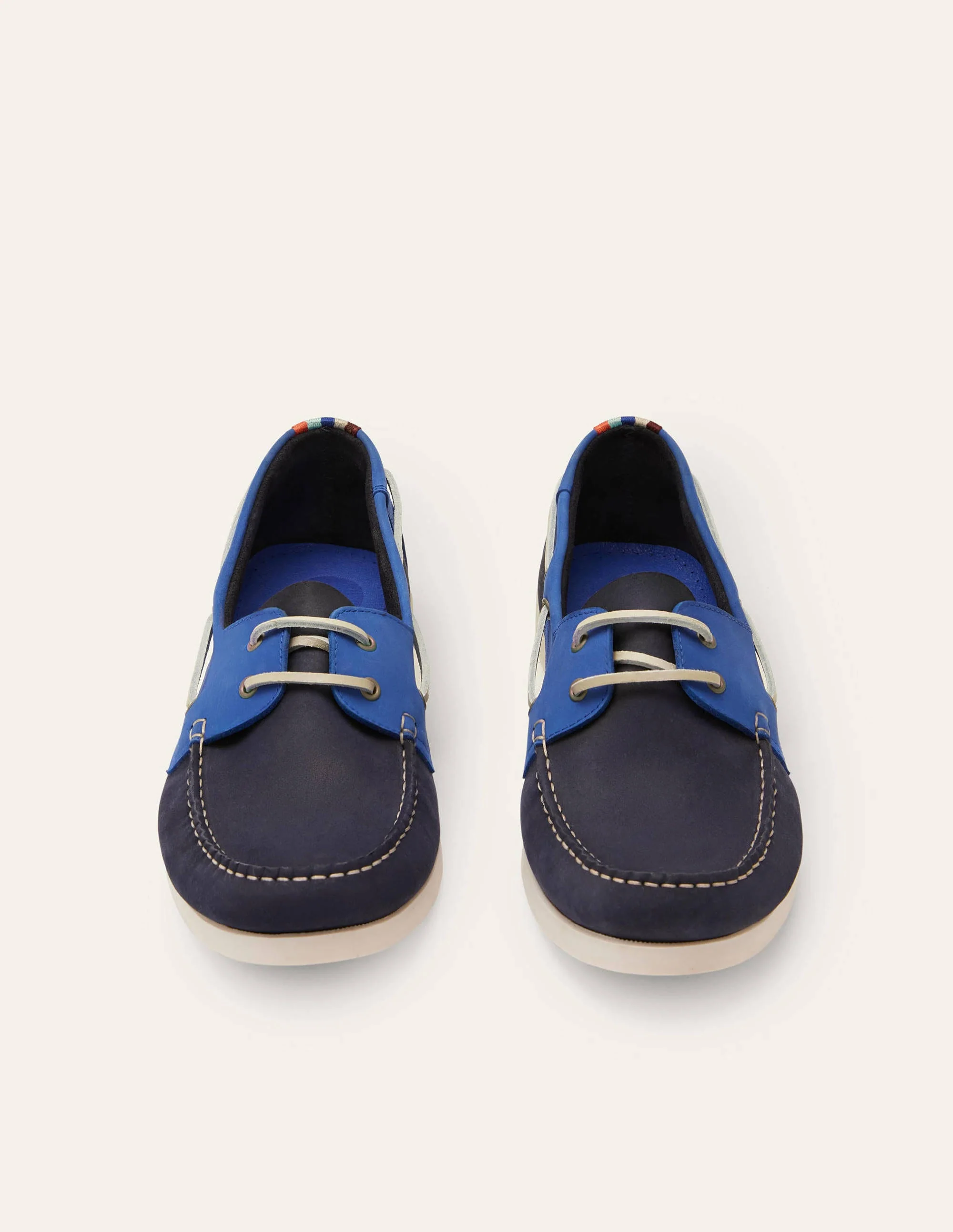 Segelschuhe-Blau, Blockfarben - Image 2