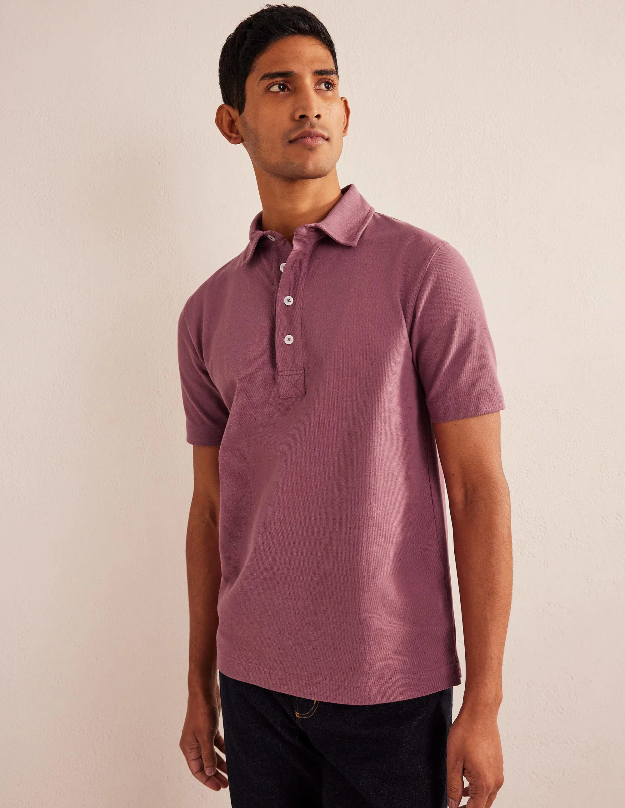Smartes Piqué-Poloshirt-Renaissance-Violett - Image 4