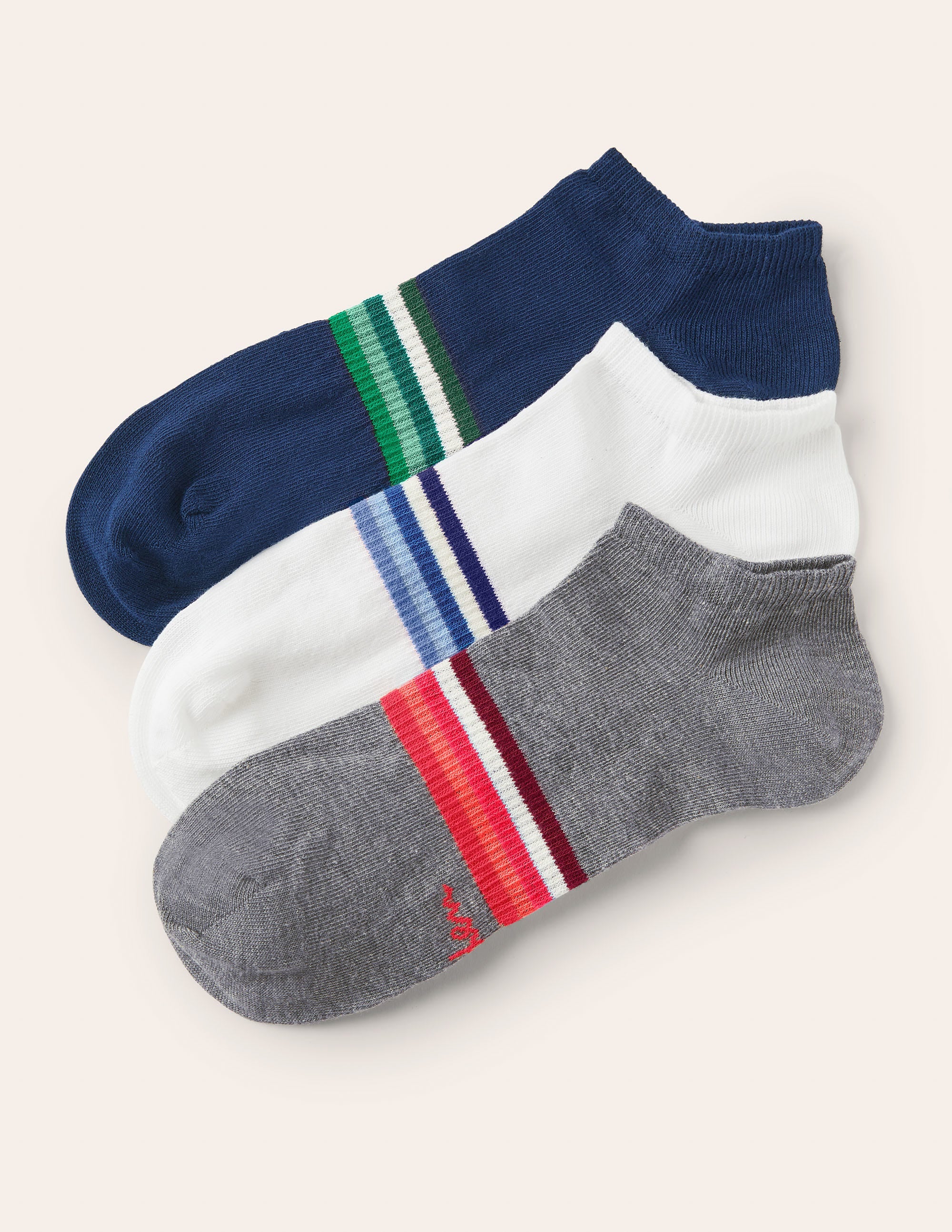 Sportsocken-Streifenmix, Set