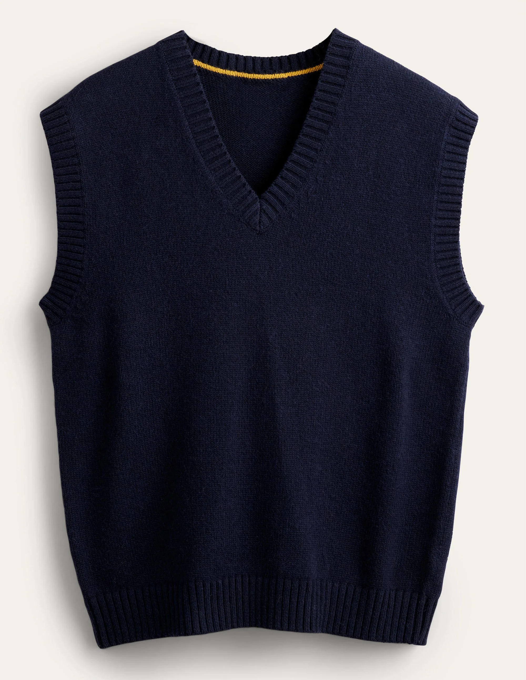 Strickpullunder-Marineblau