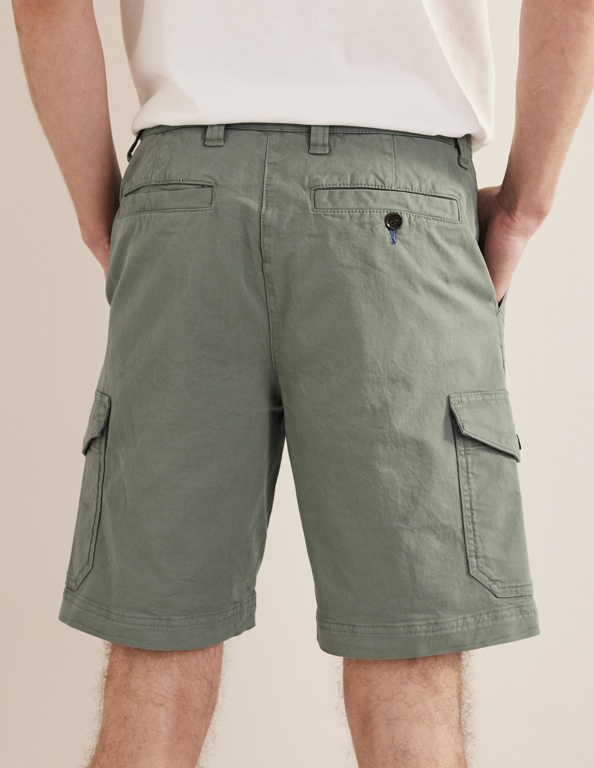 Stückgefärbte Cargoshorts-Alligatorgrün - Image 3