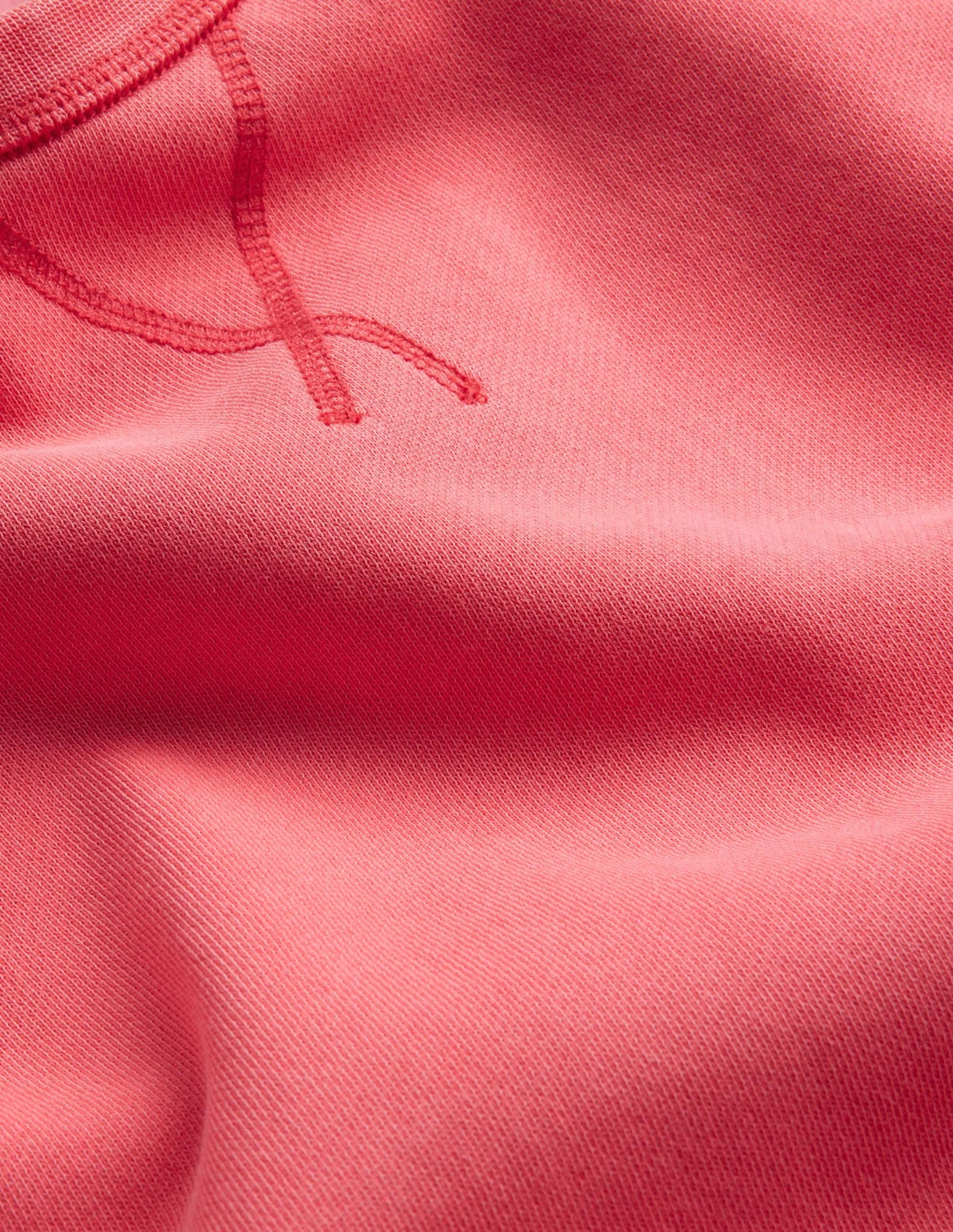 Stückgefärbtes Sweatshirt-Marmeladenrot - Image 6