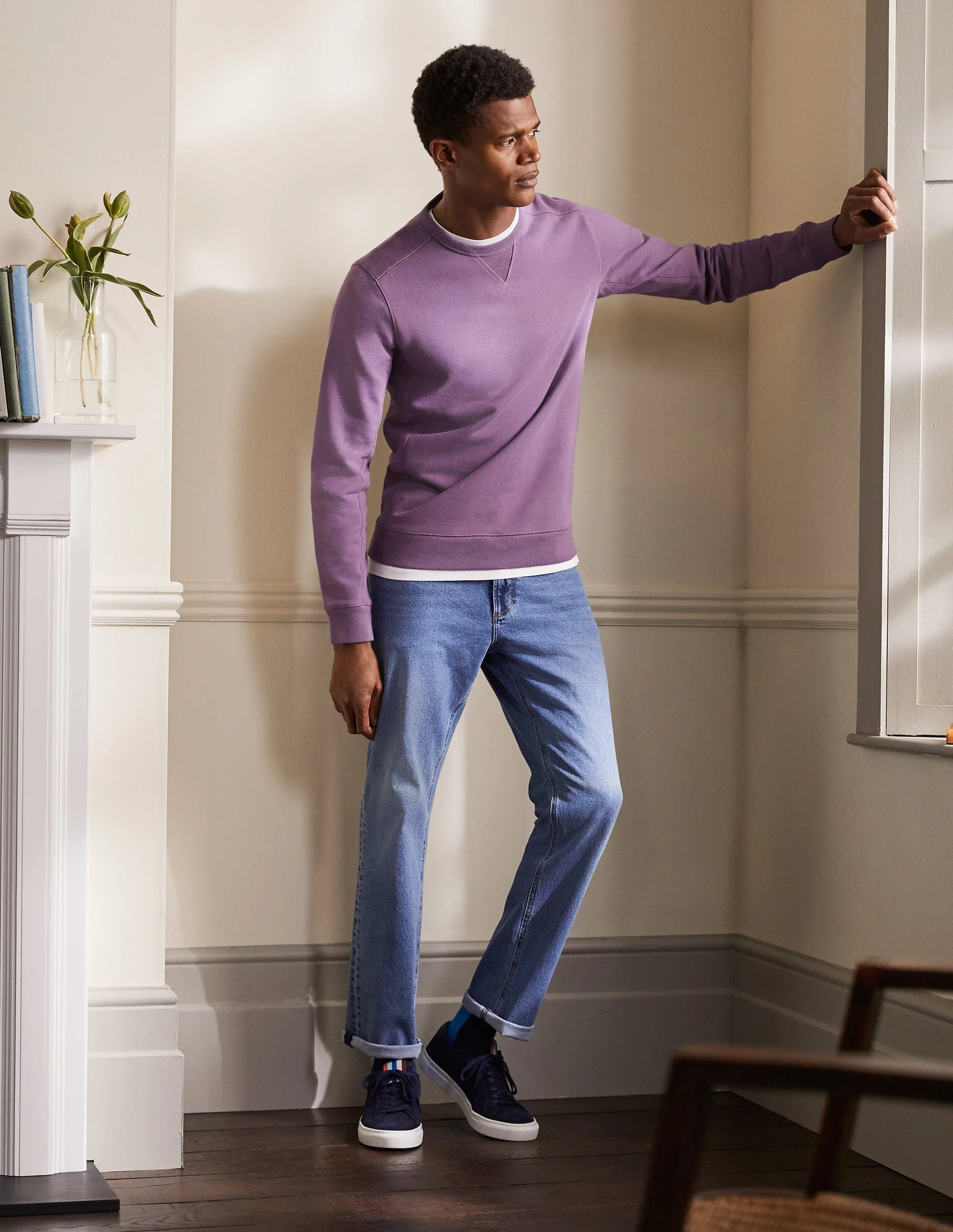 Superweiches Sweatshirt-Traube - Image 4