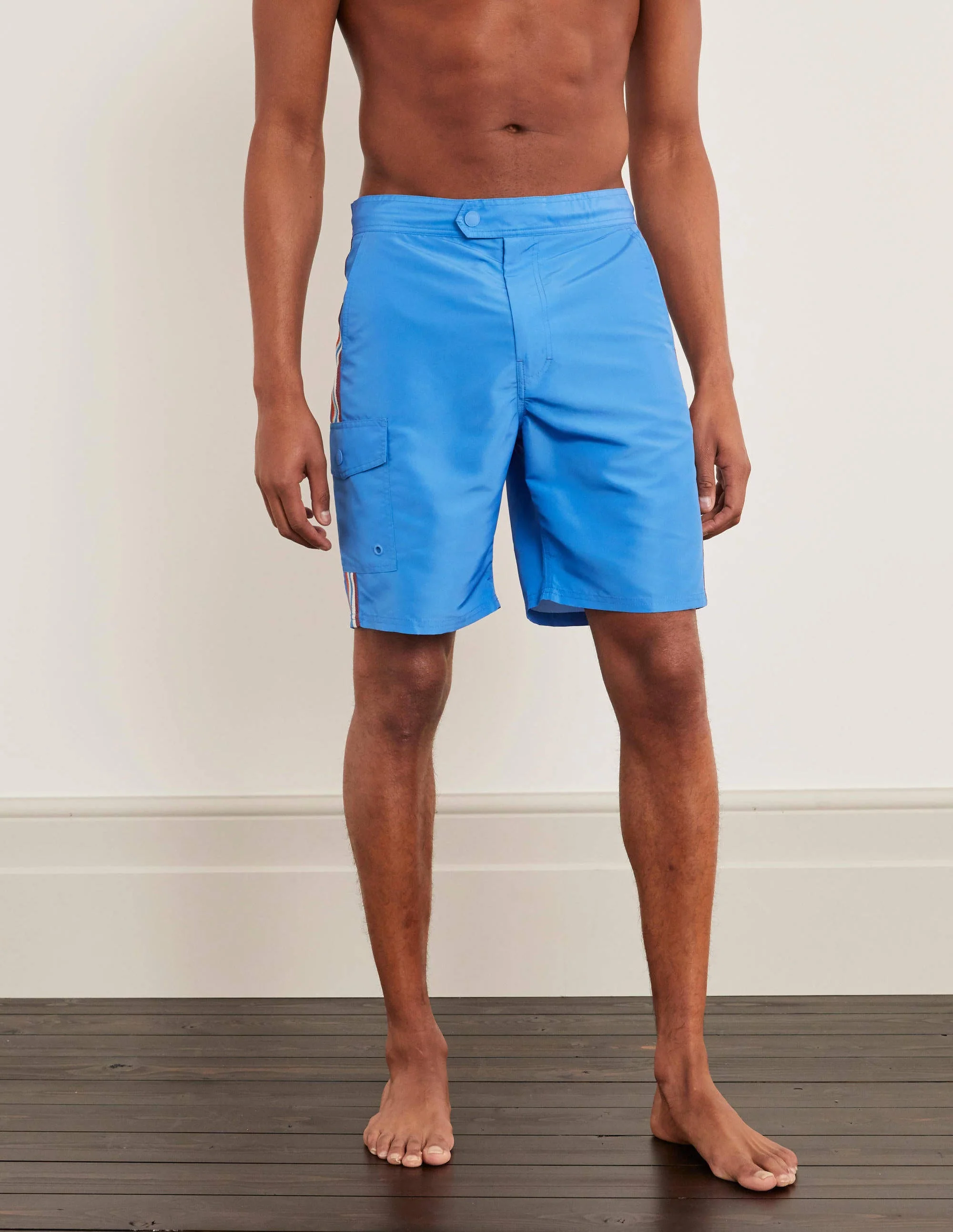 Surfshorts-Malibu-Blau, Gestreift - Image 2